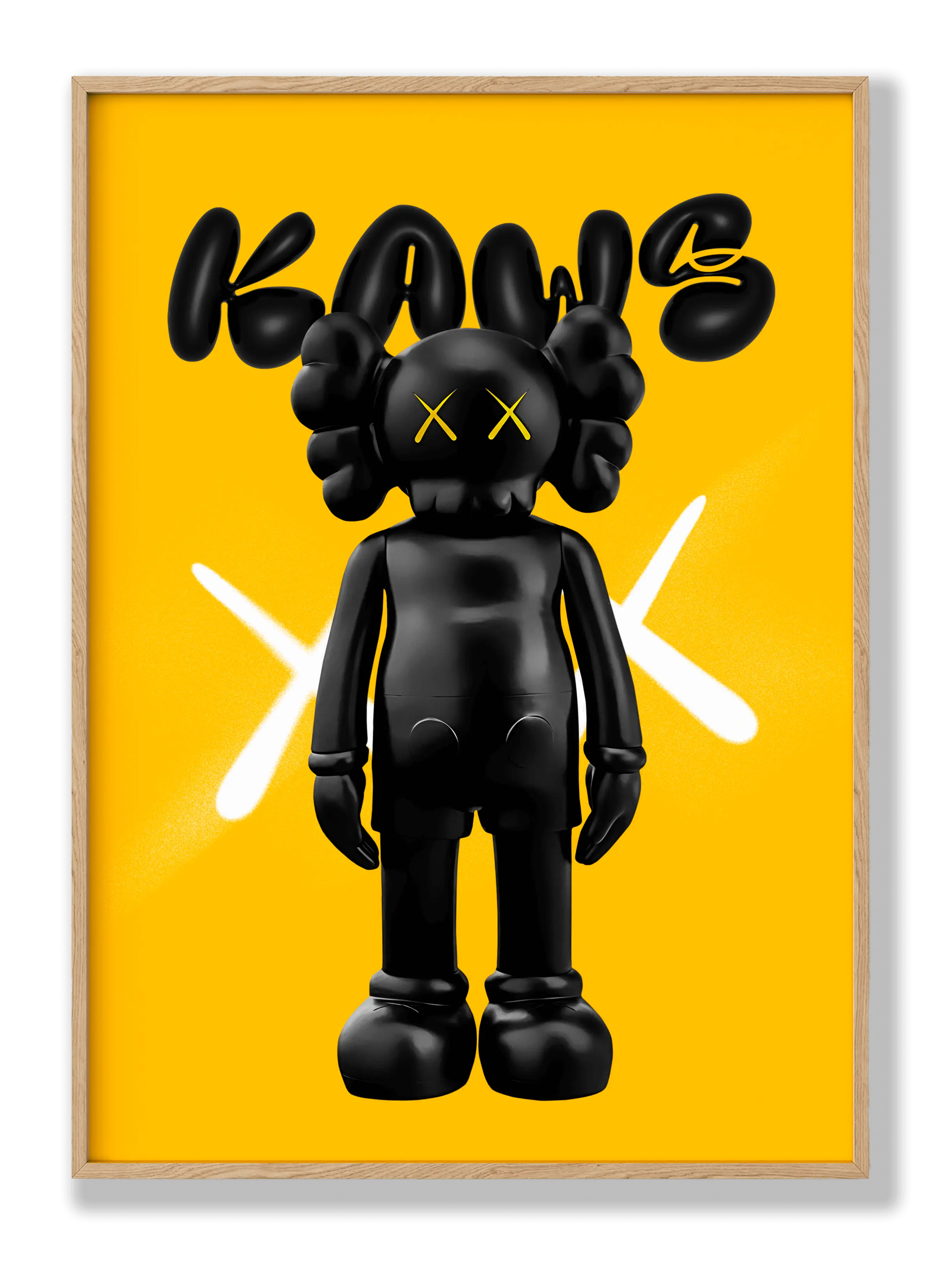 Kaws Plakat