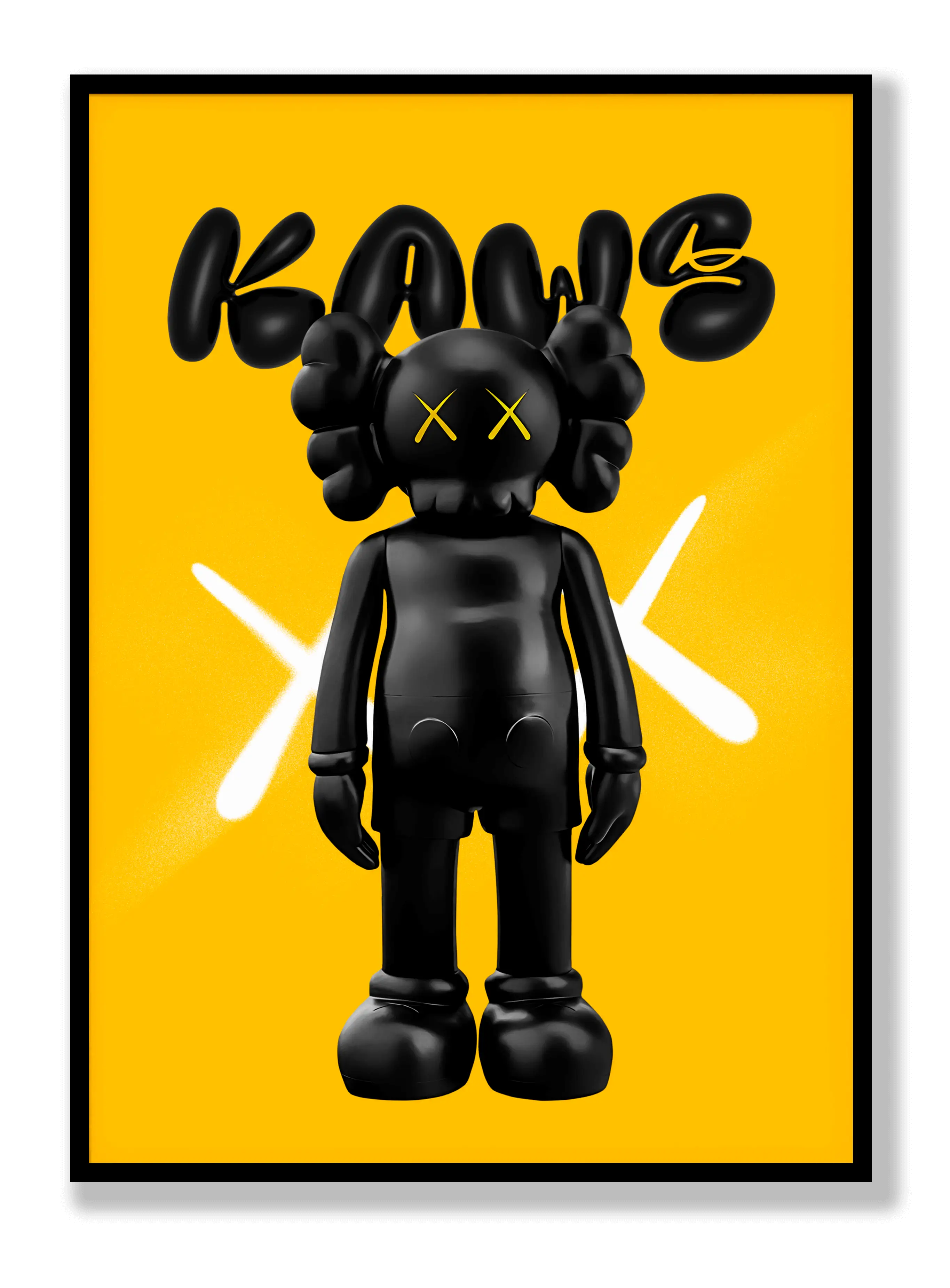 Kaws Plakat