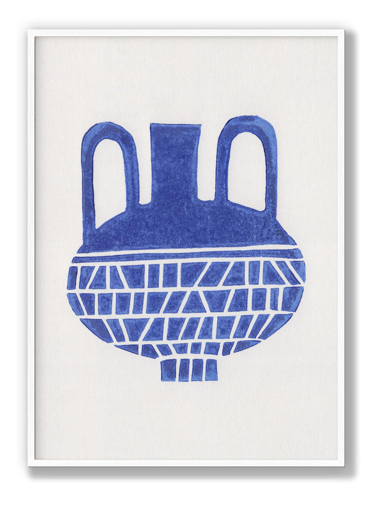 Linocut Vase #6