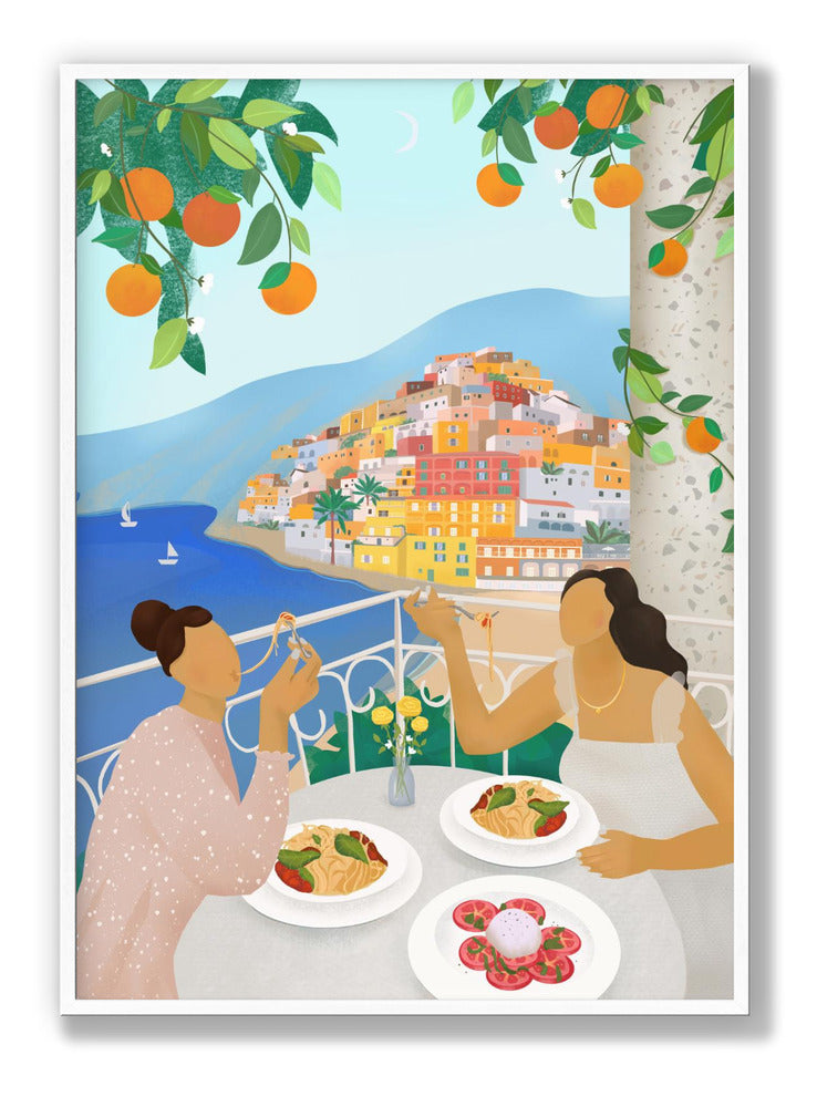 Girls in Positano