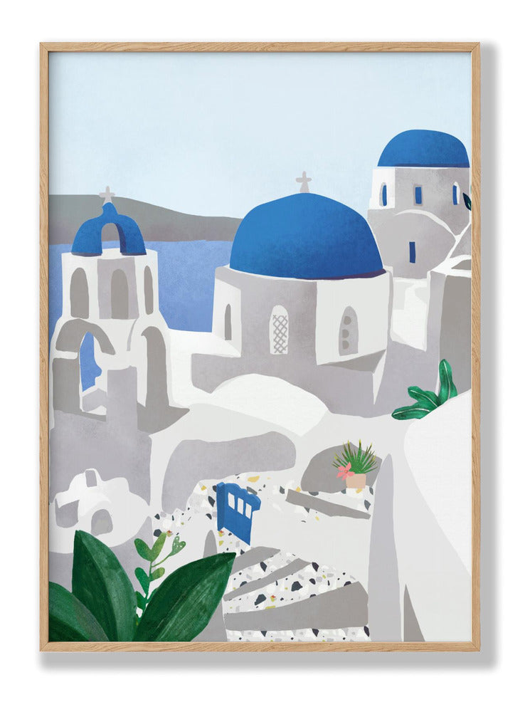 Santorini island