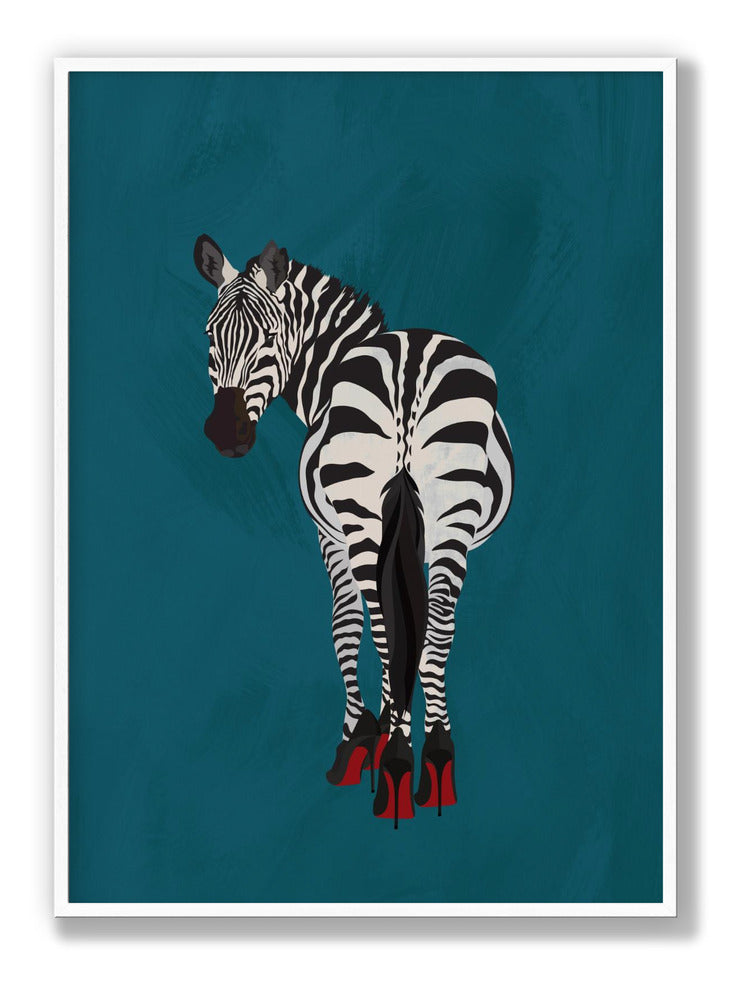 Zebra Heels Plakat