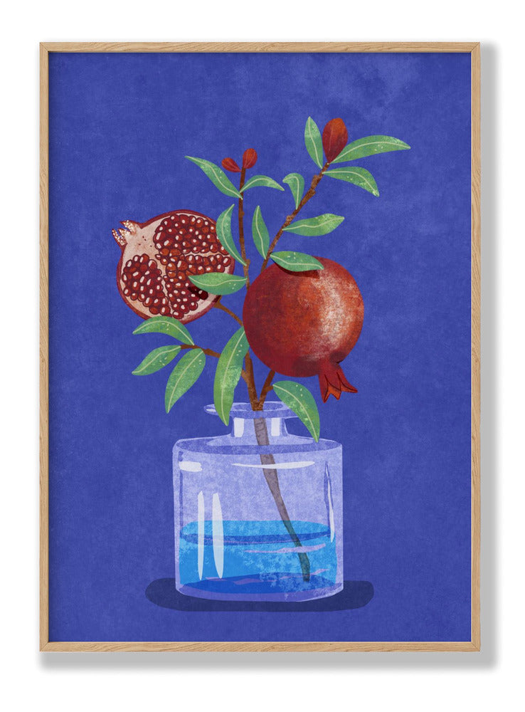 pomegranate in Vase