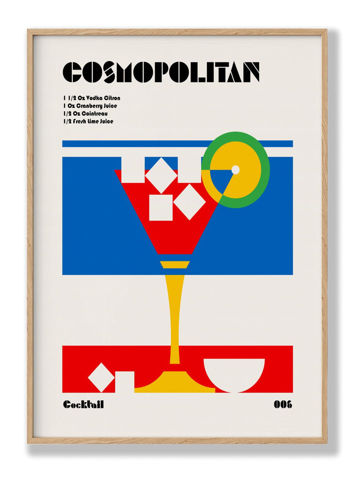 Cosmopolitan Bauhaus Cocktail