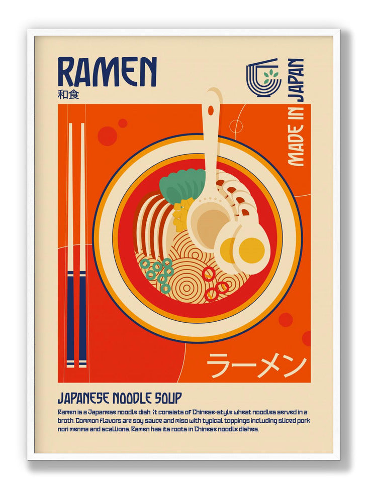 Ramen Japanese Food Print