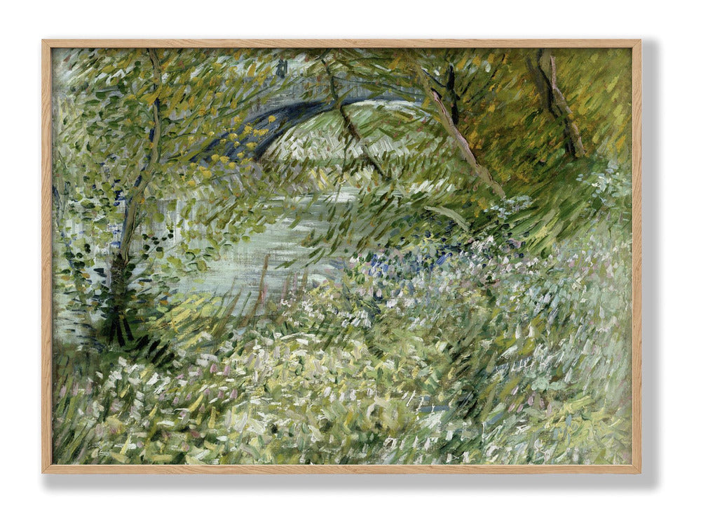 Vincent Van Gogh's River Bank In Springtime 1887