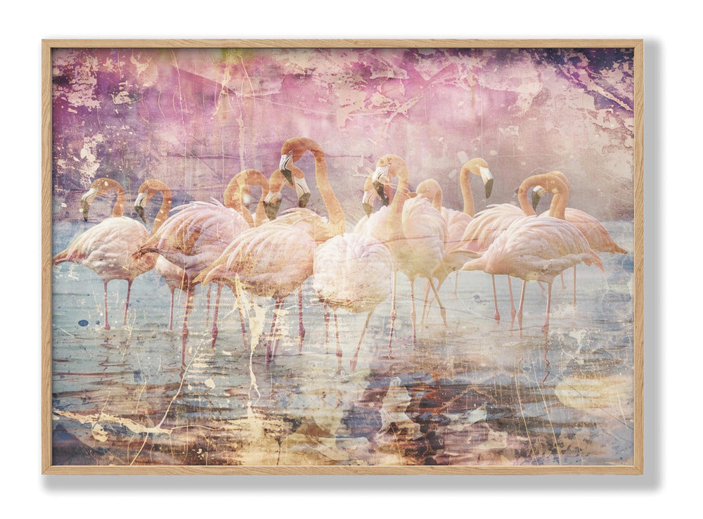 Flamingo Wall Art 01