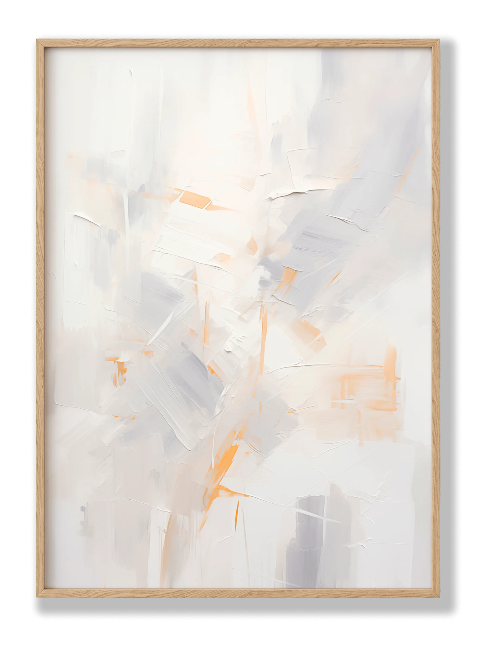 Abstract White 2 plakat