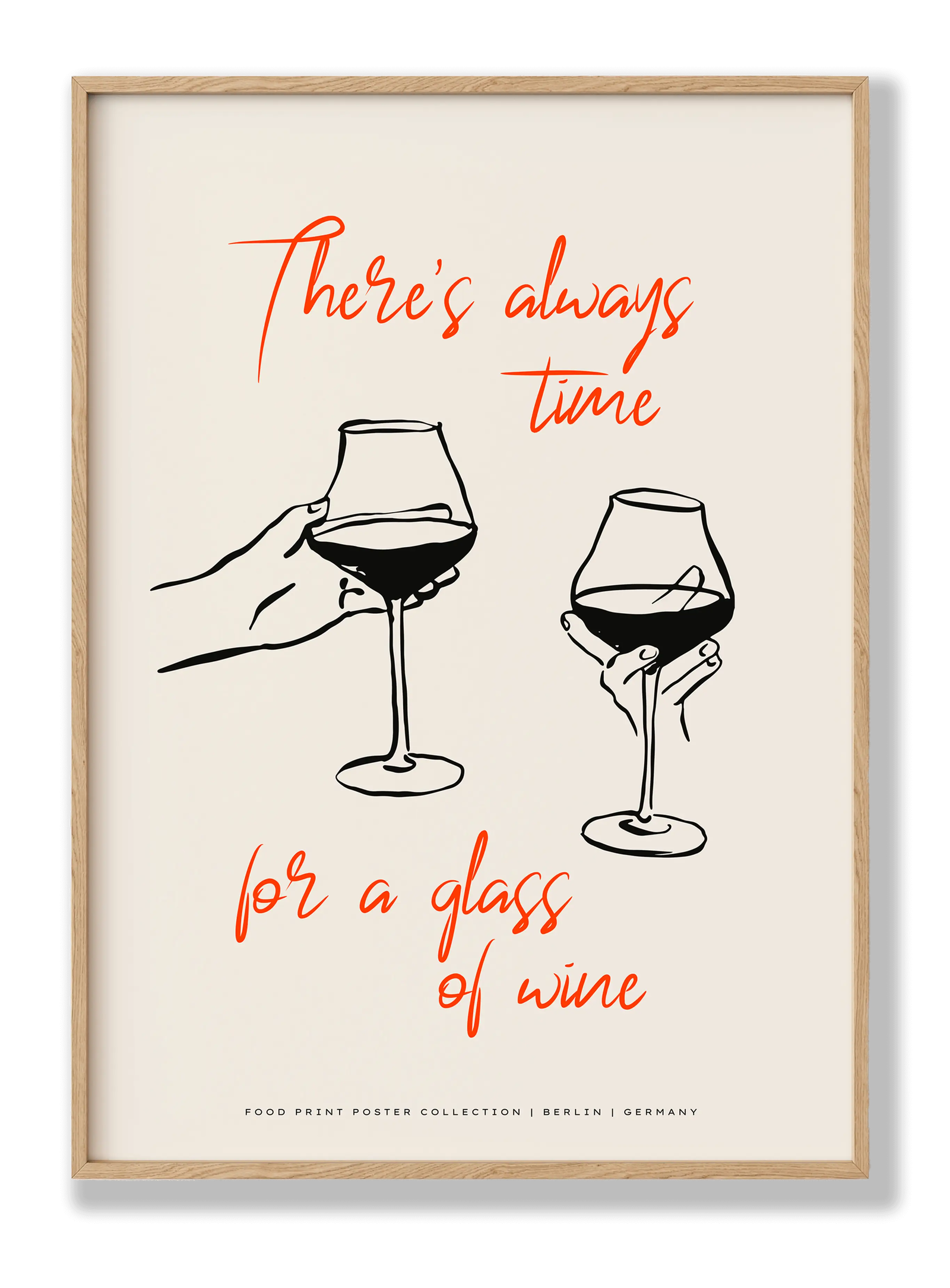 Always Time For Wine plakat