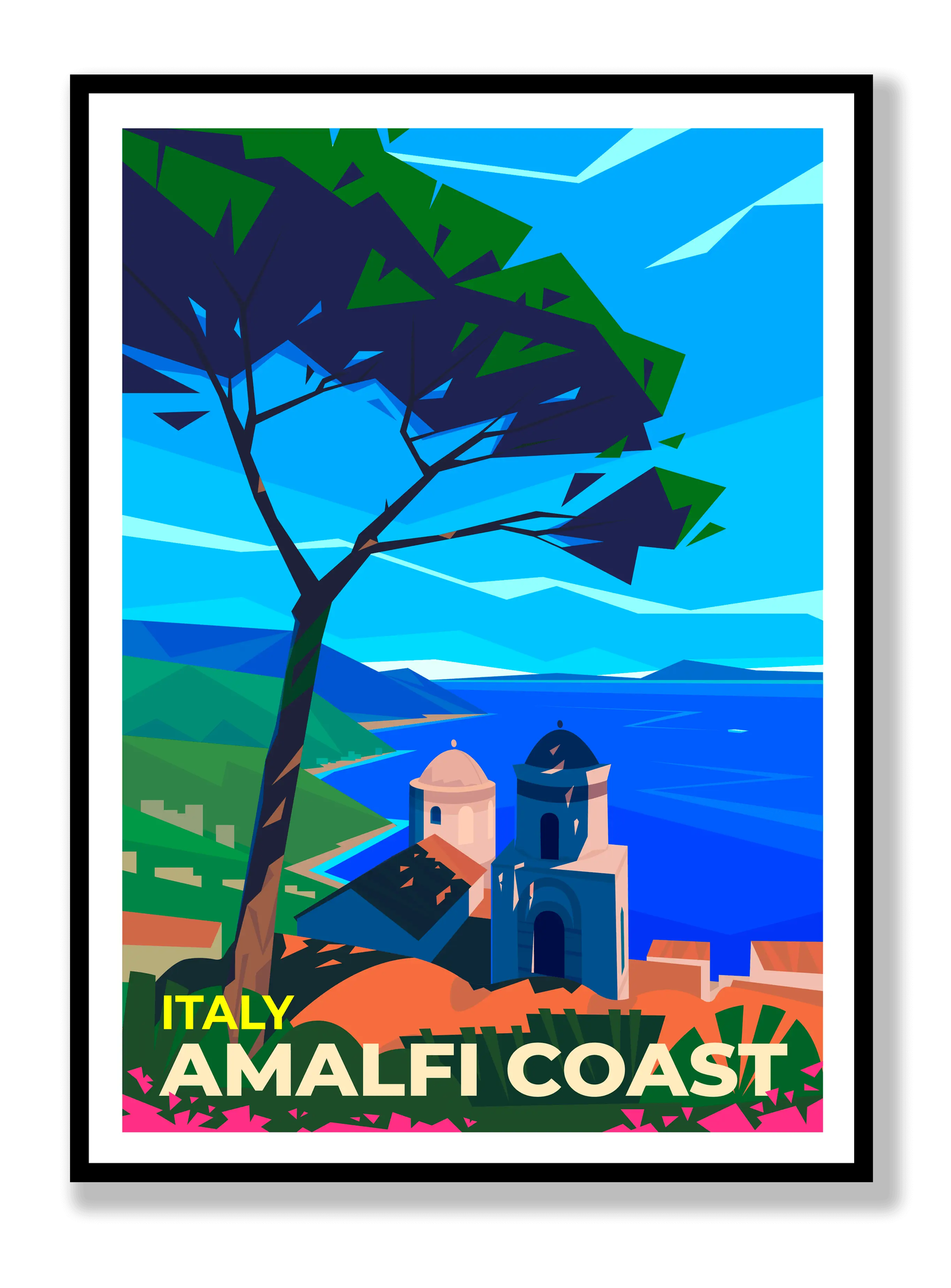 Amalfi Coast plakat