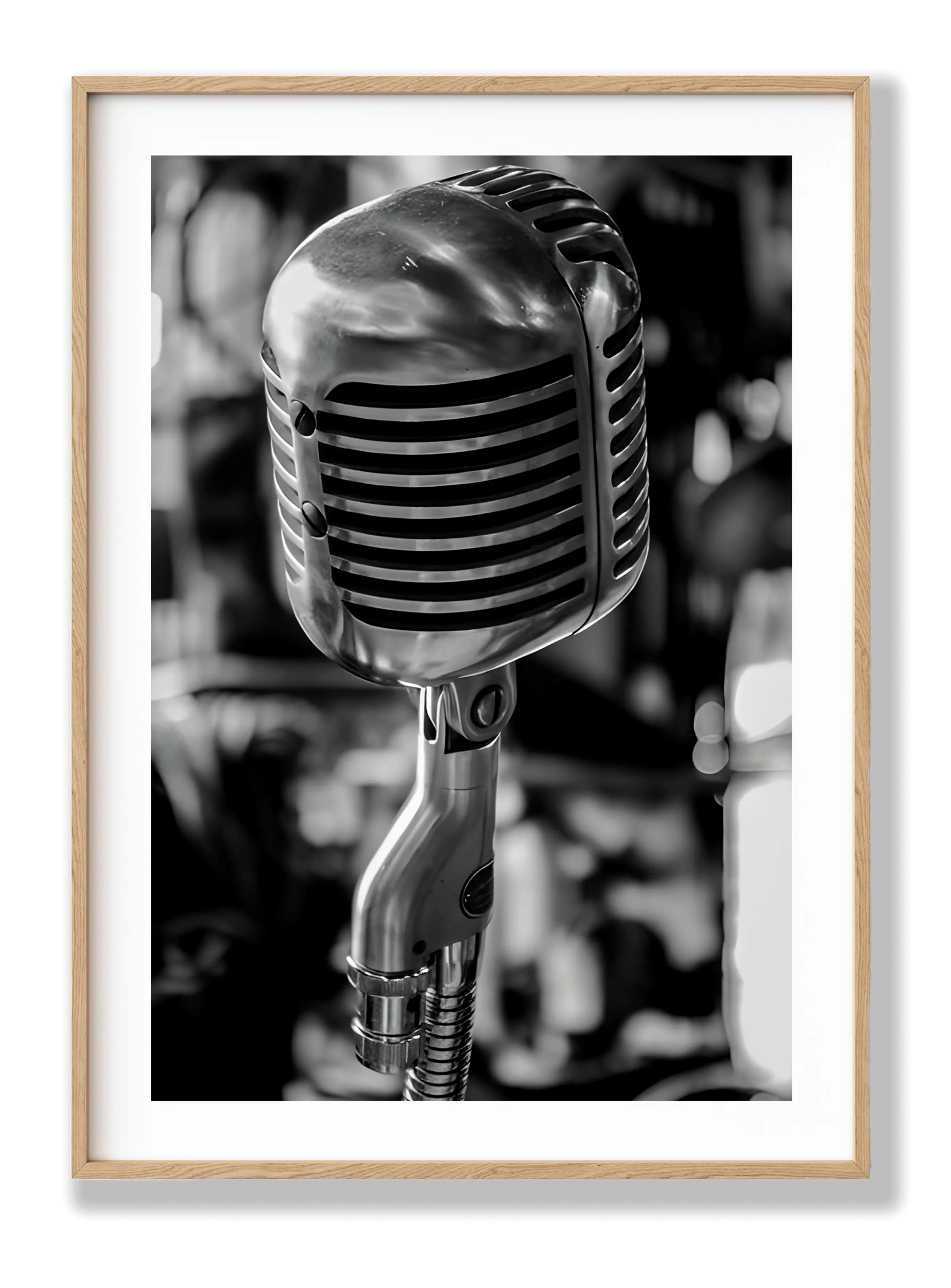 Antique Microphone plakat