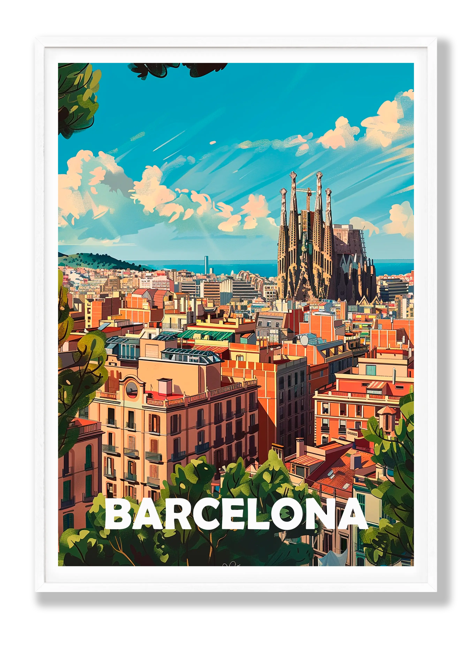 Barcelona plakat