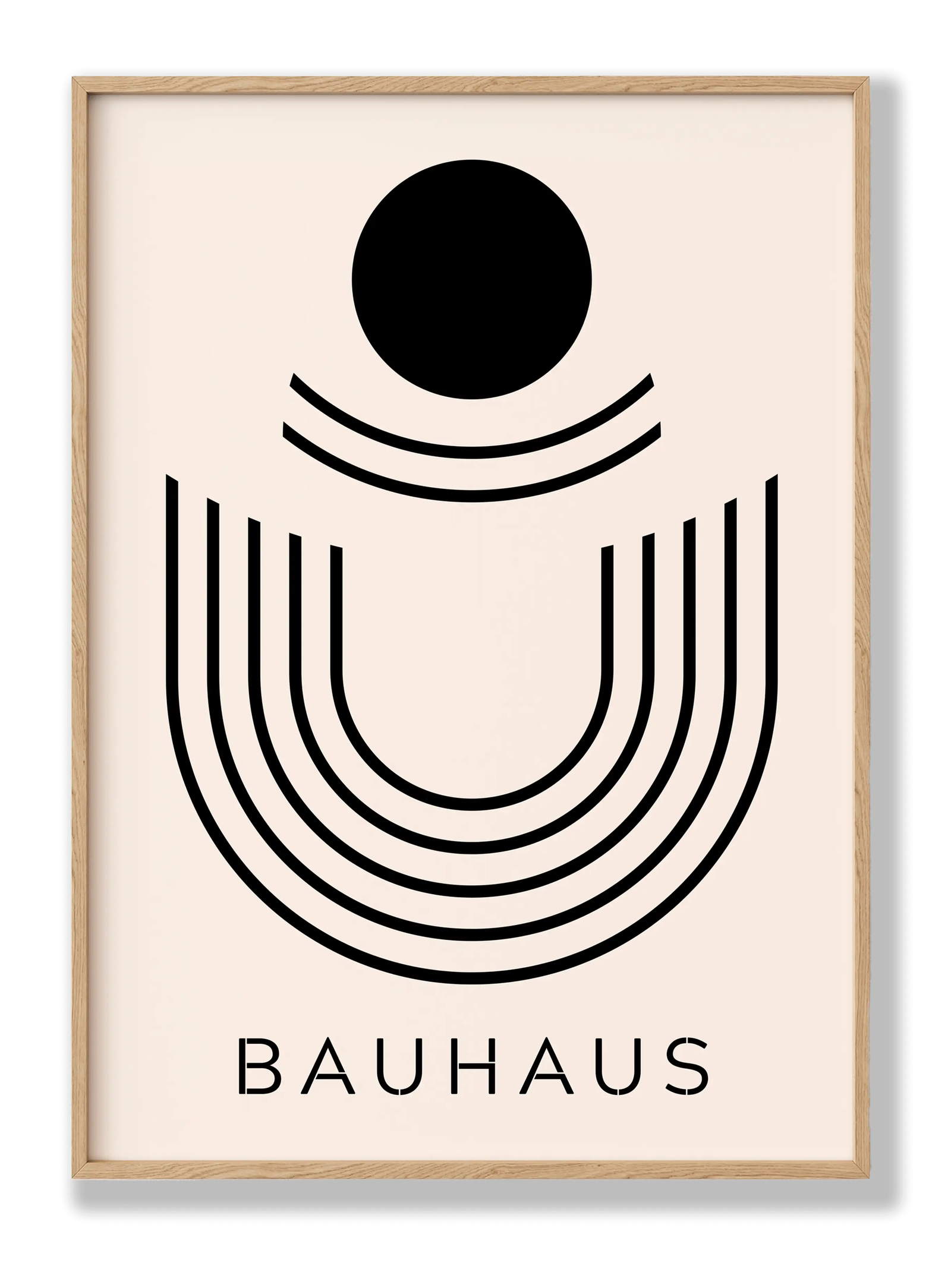 Bauhaus Black Dot plakat