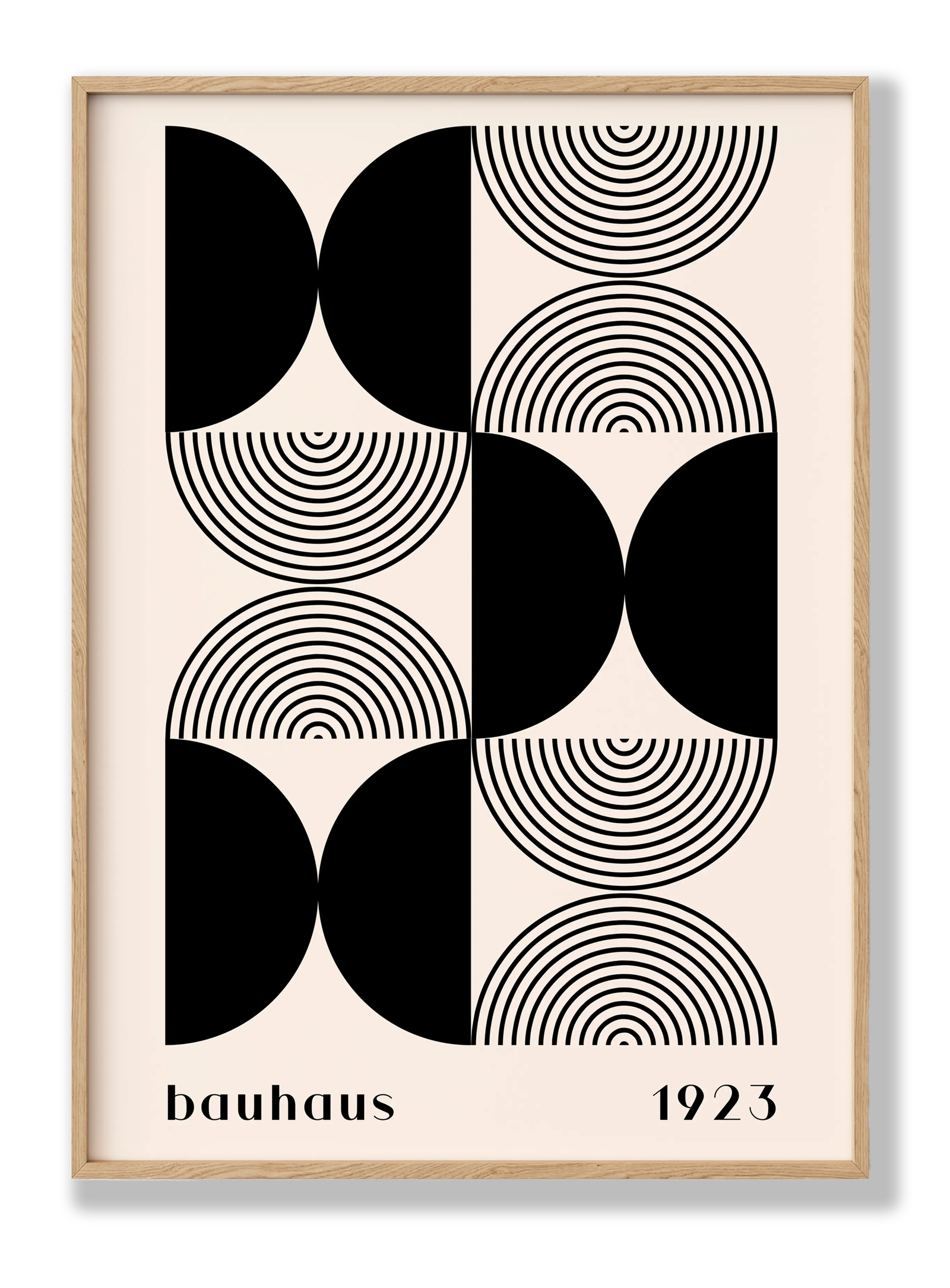 Bauhaus Black Mix plakat