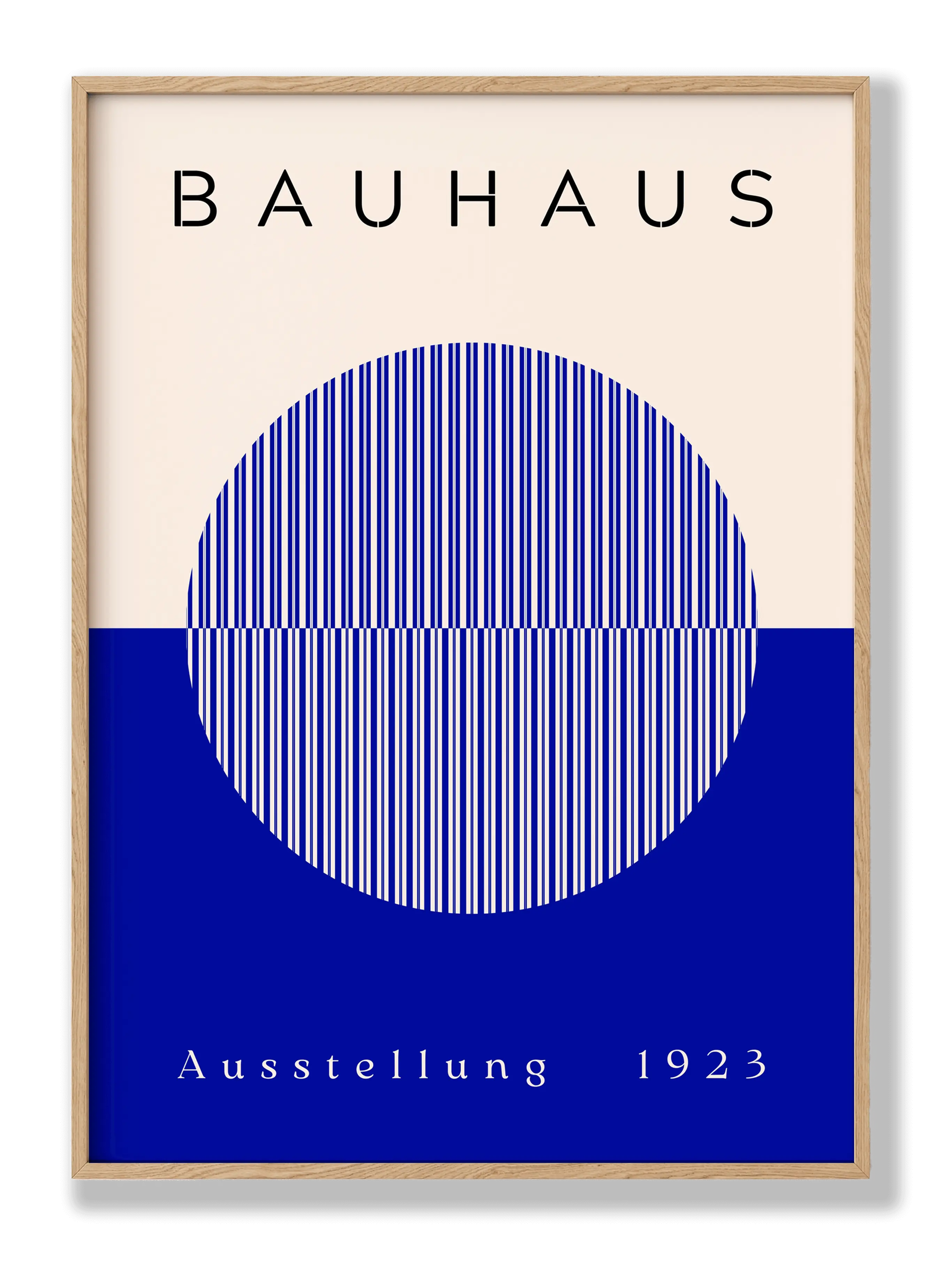 Bauhaus Blue Sea plakat