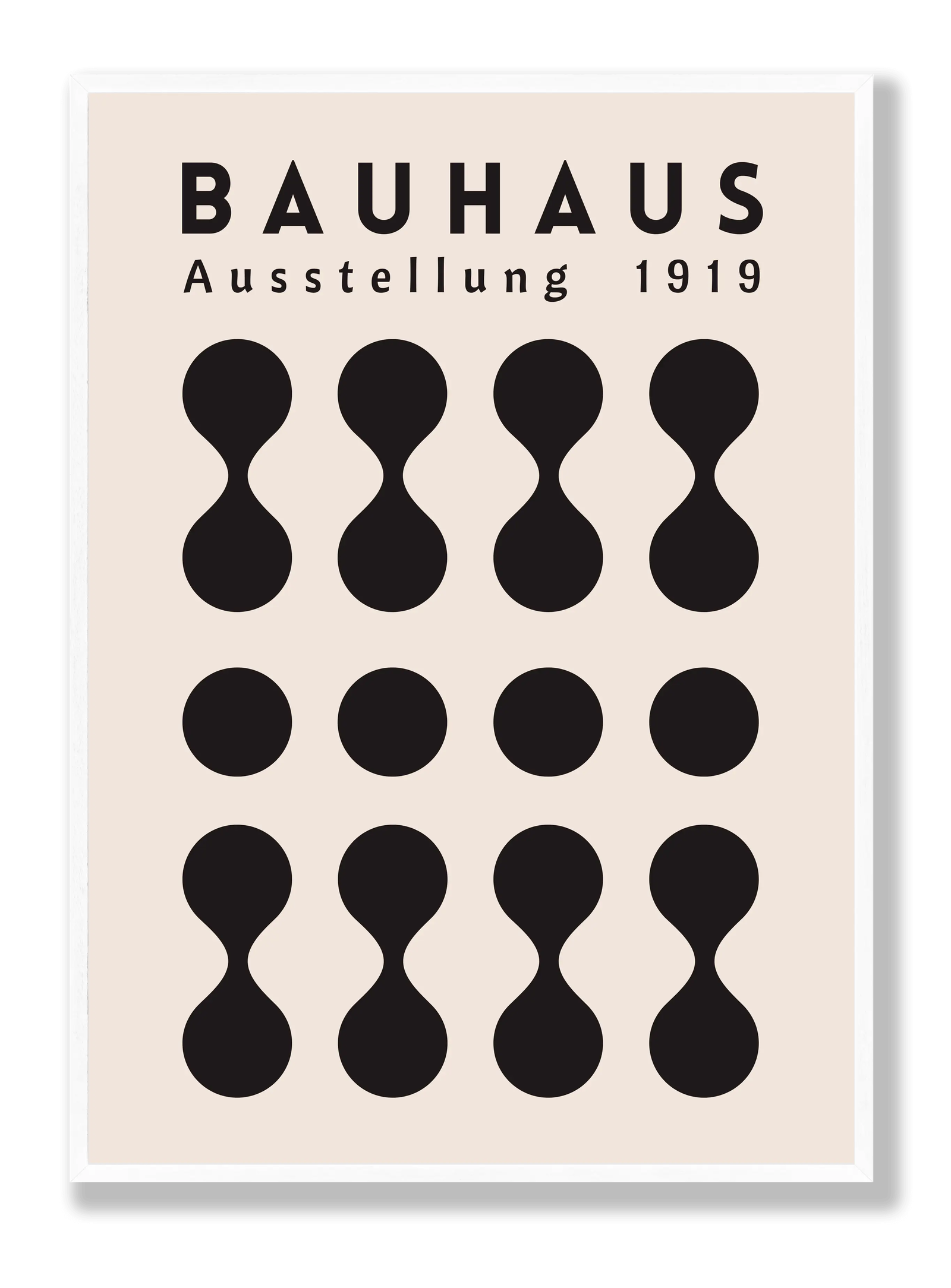 Bauhaus Connected Dots plakat