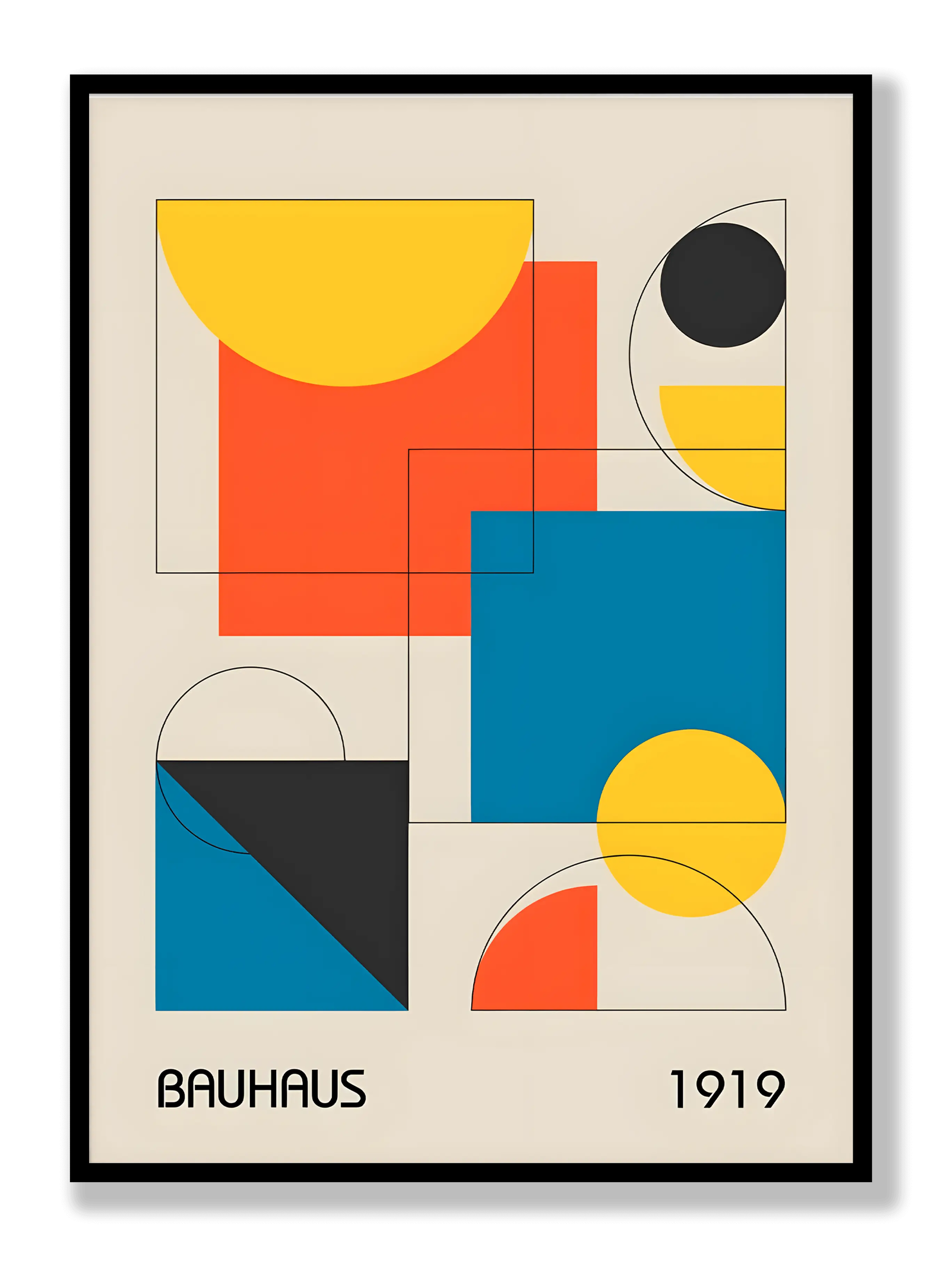 Bauhaus x 1919 plakat