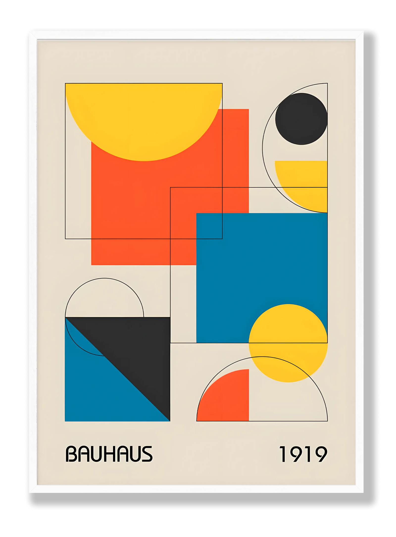 Bauhaus x 1919 plakat