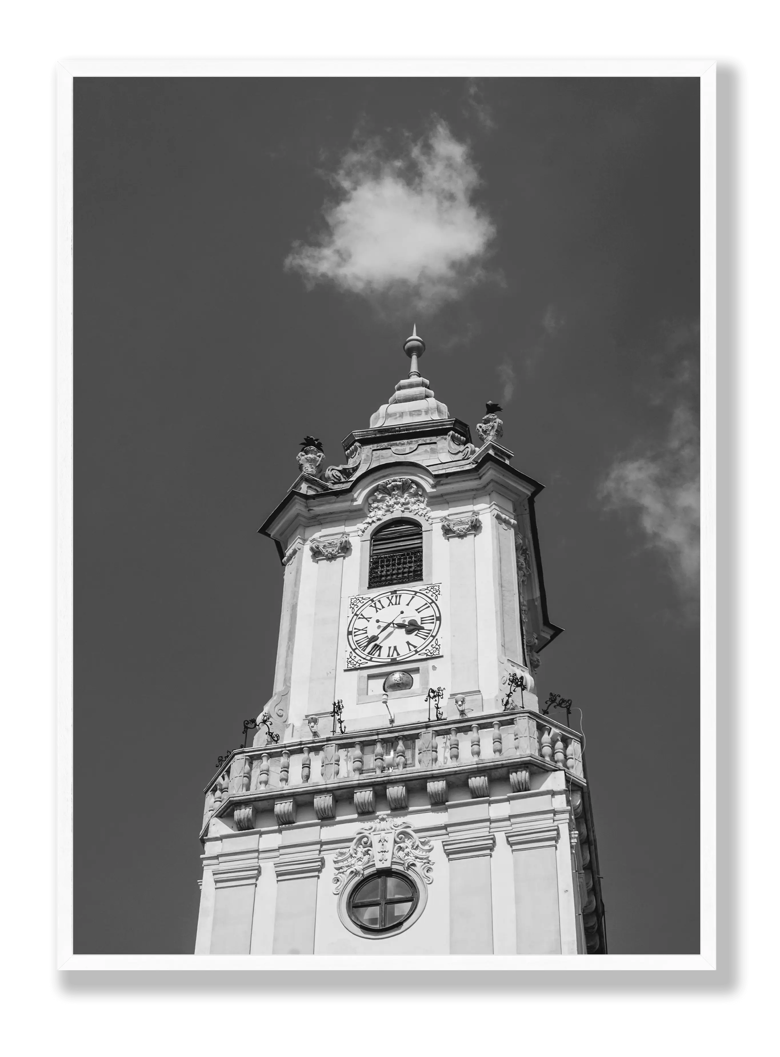 Black And White Tower plakat