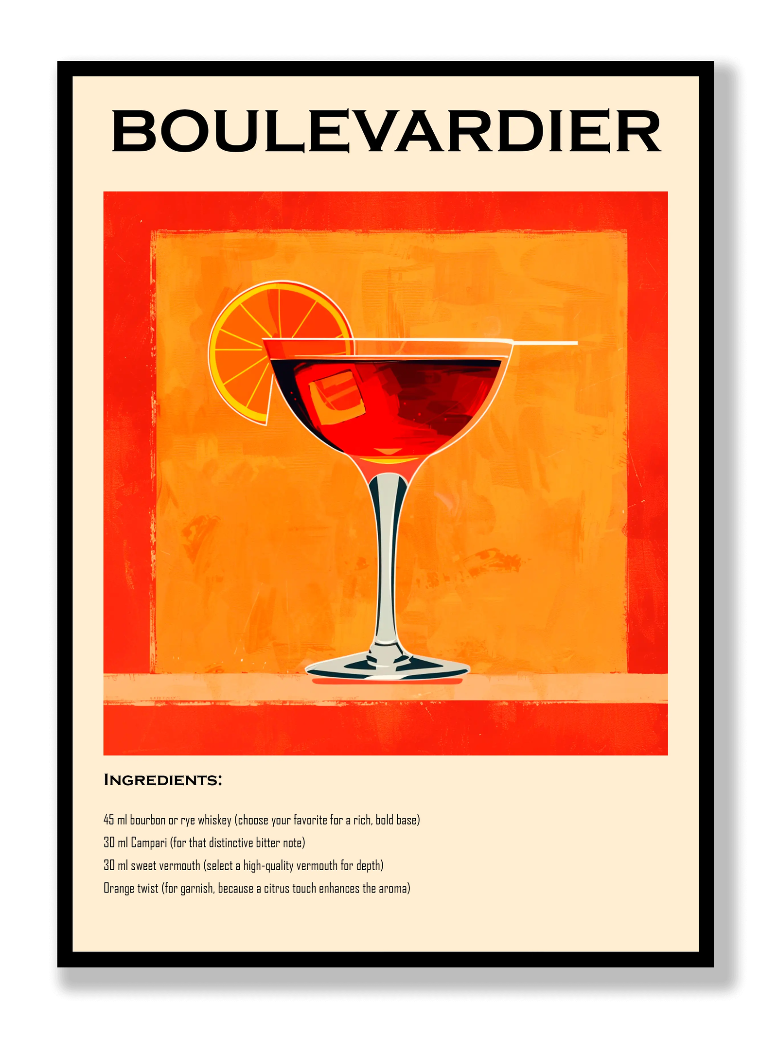 Boulevardier plakat