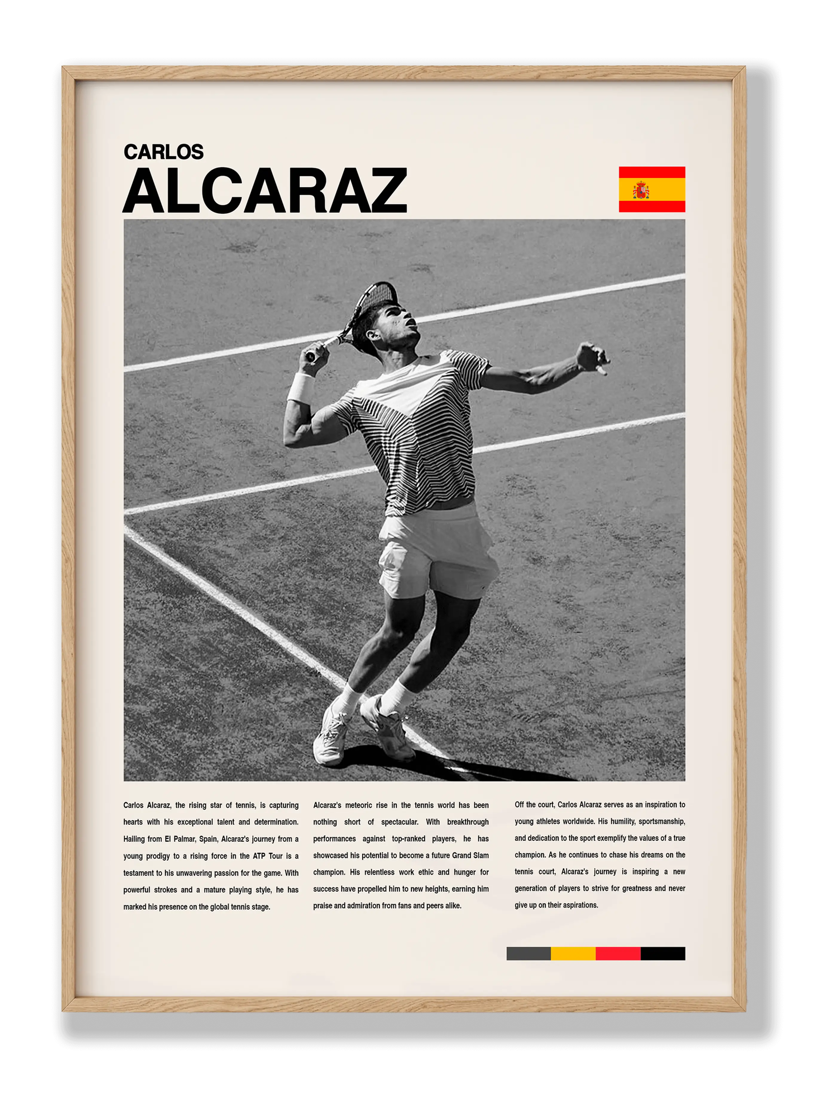 Carlos Alcaraz plakat