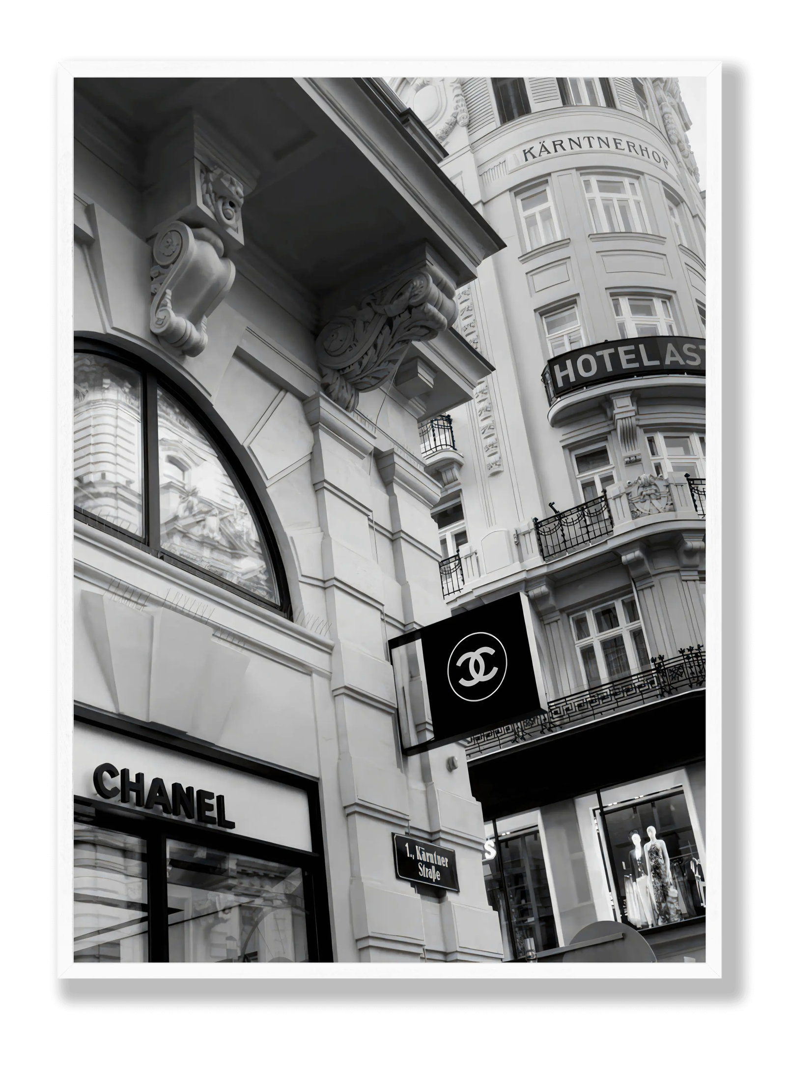 Chanel Front plakat