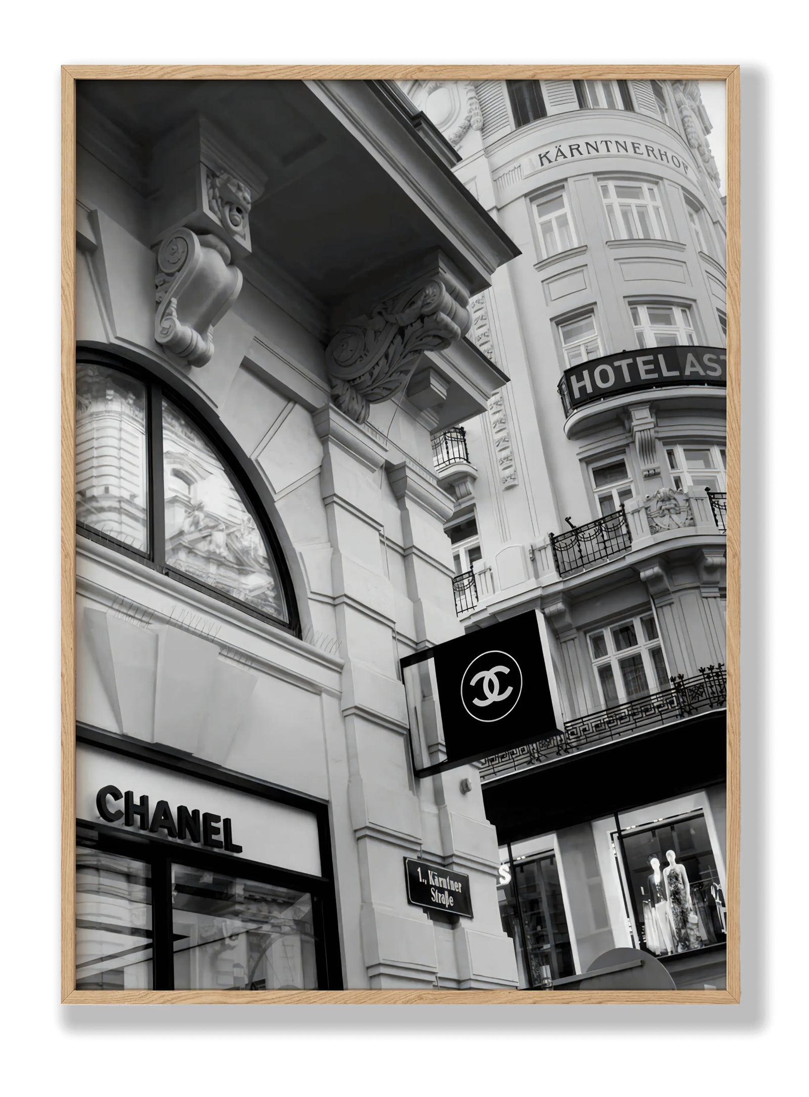 Chanel Front plakat