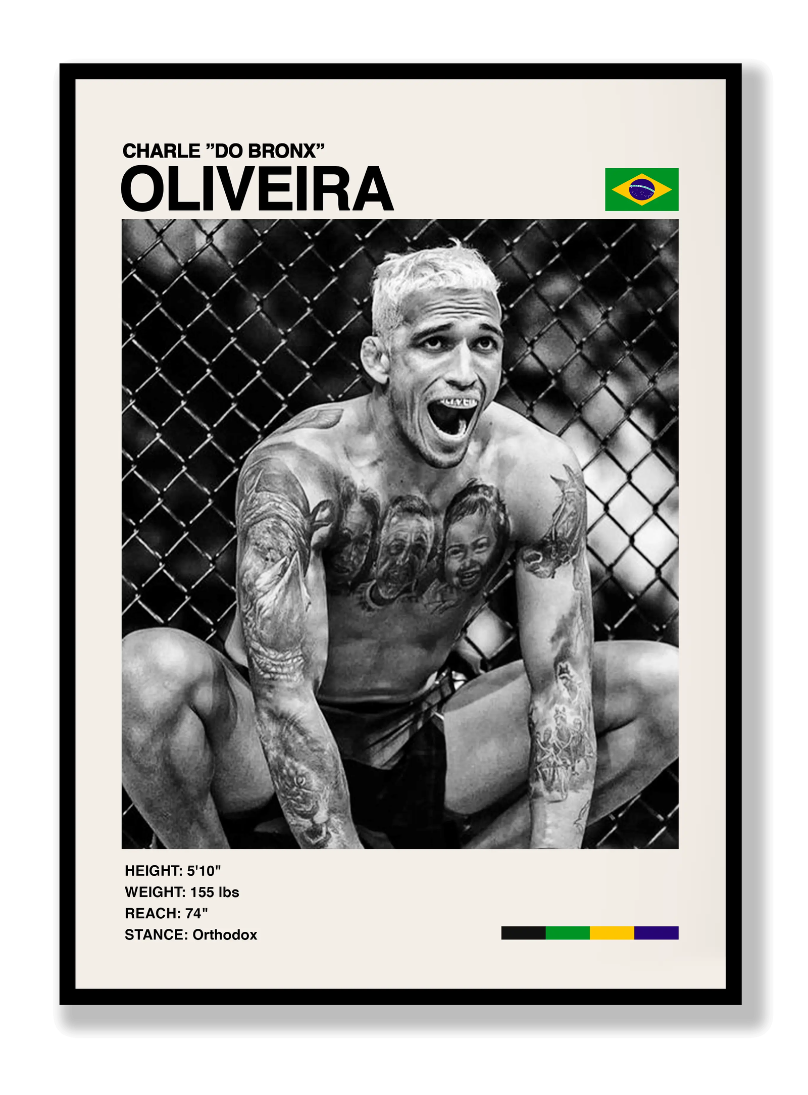 Charles Oliveira plakat