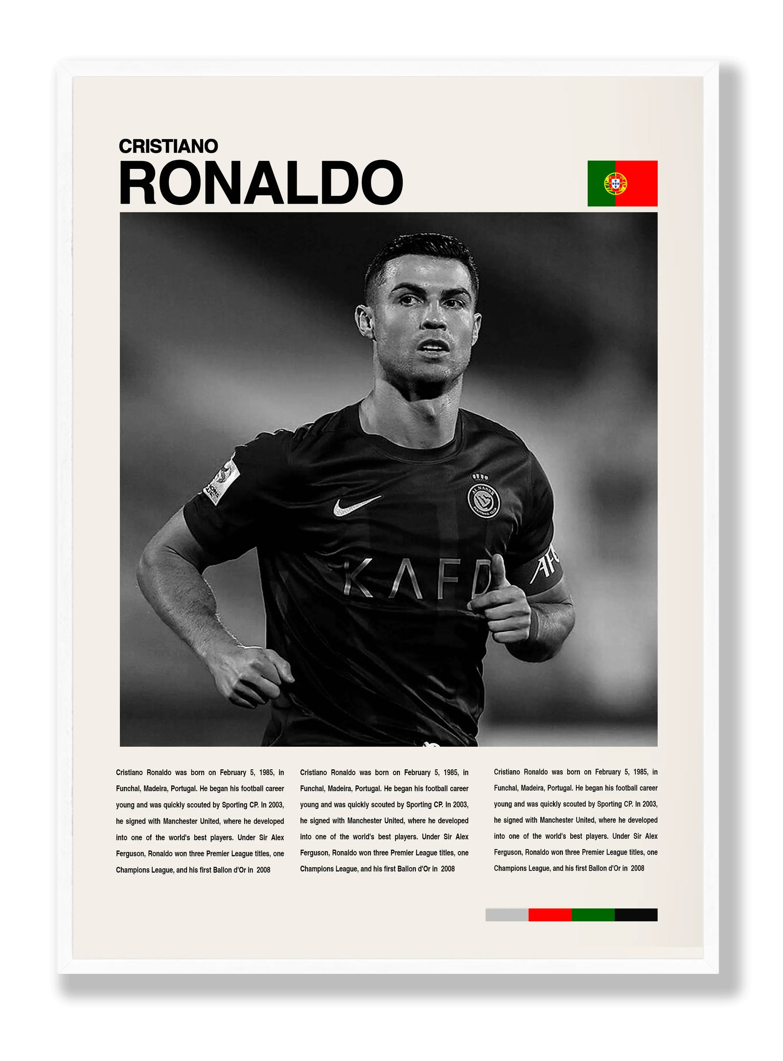 Cristiano Ronaldo plakat