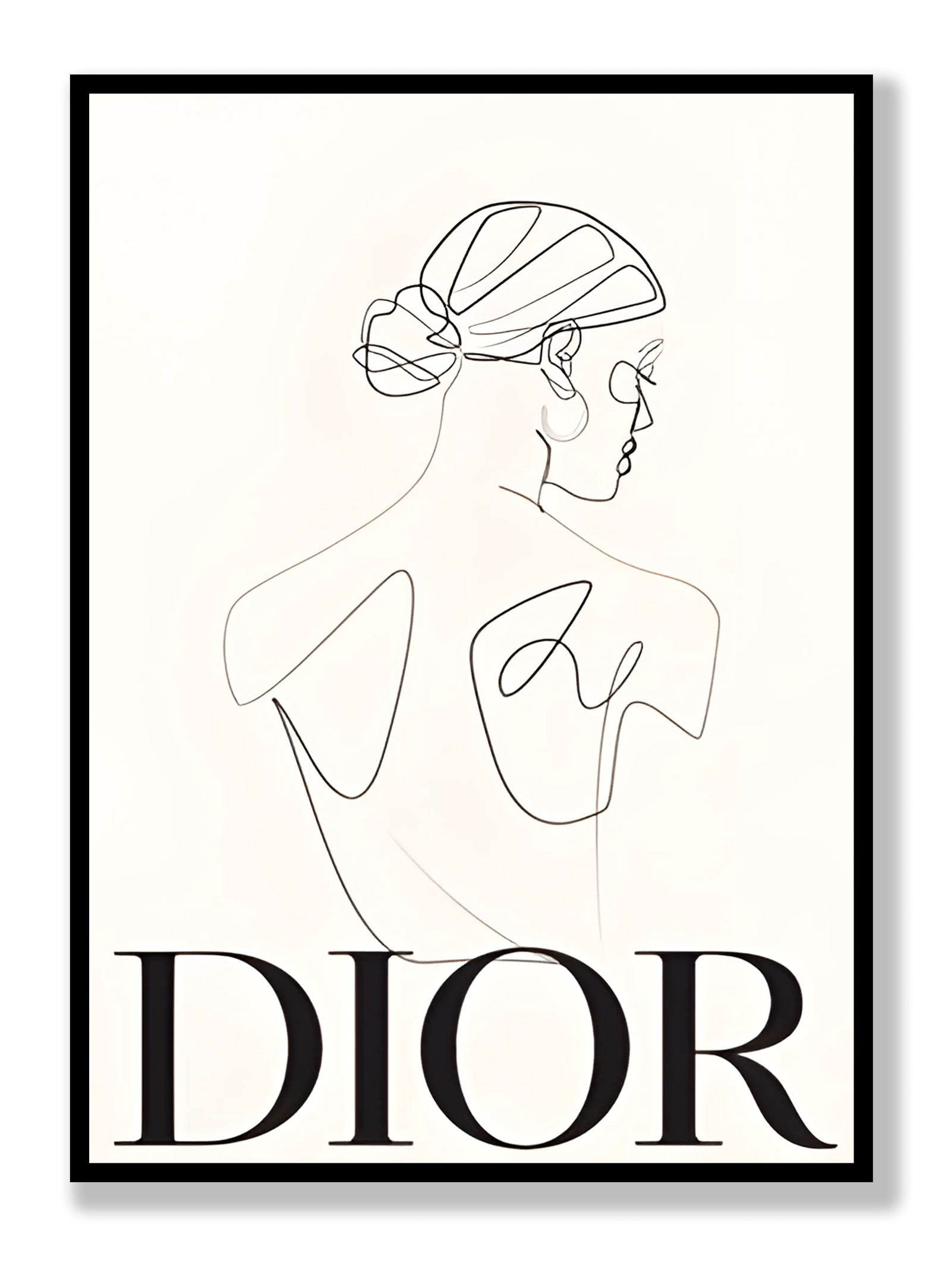 Dior Lady plakat