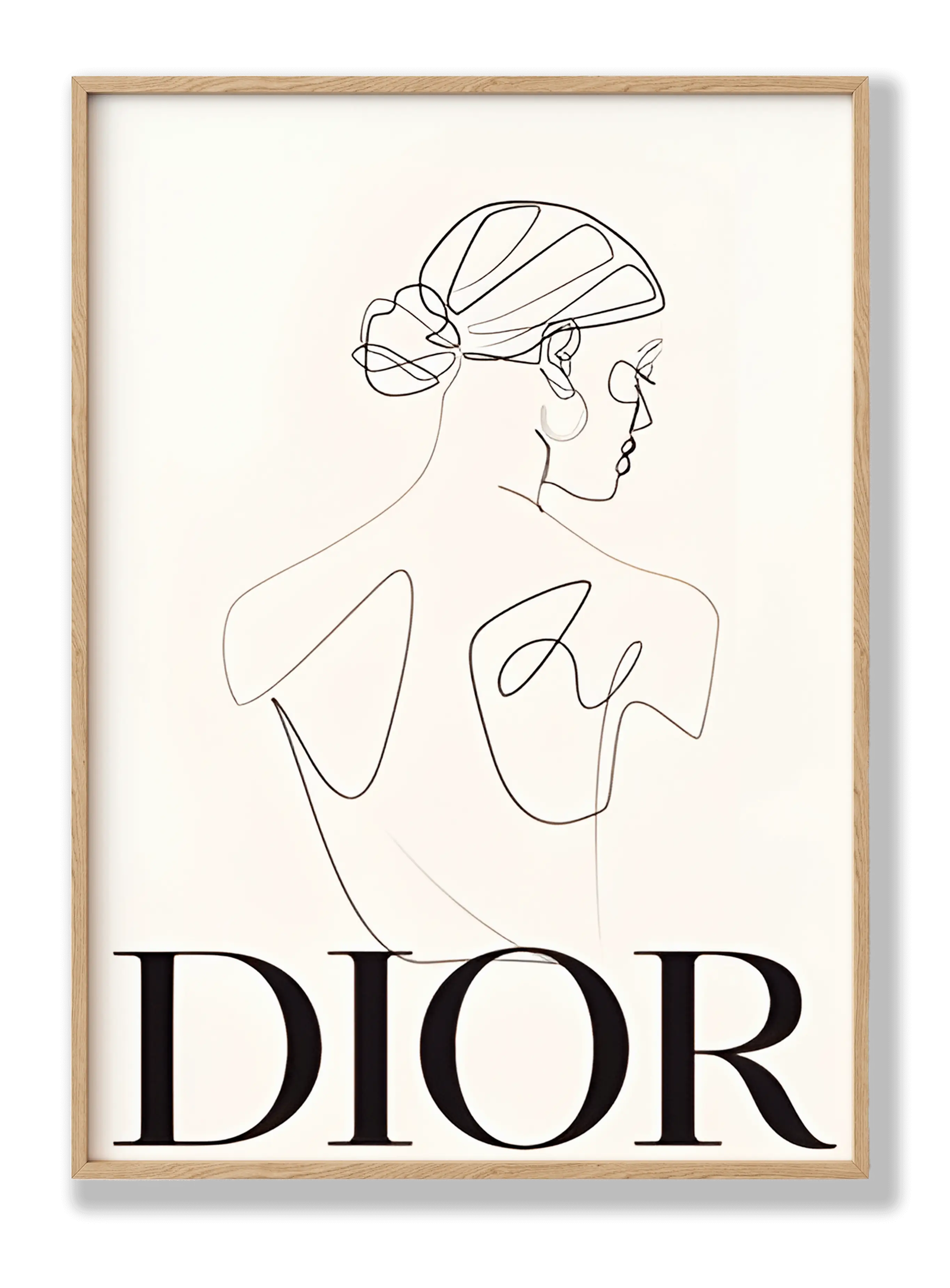 Dior Lady plakat