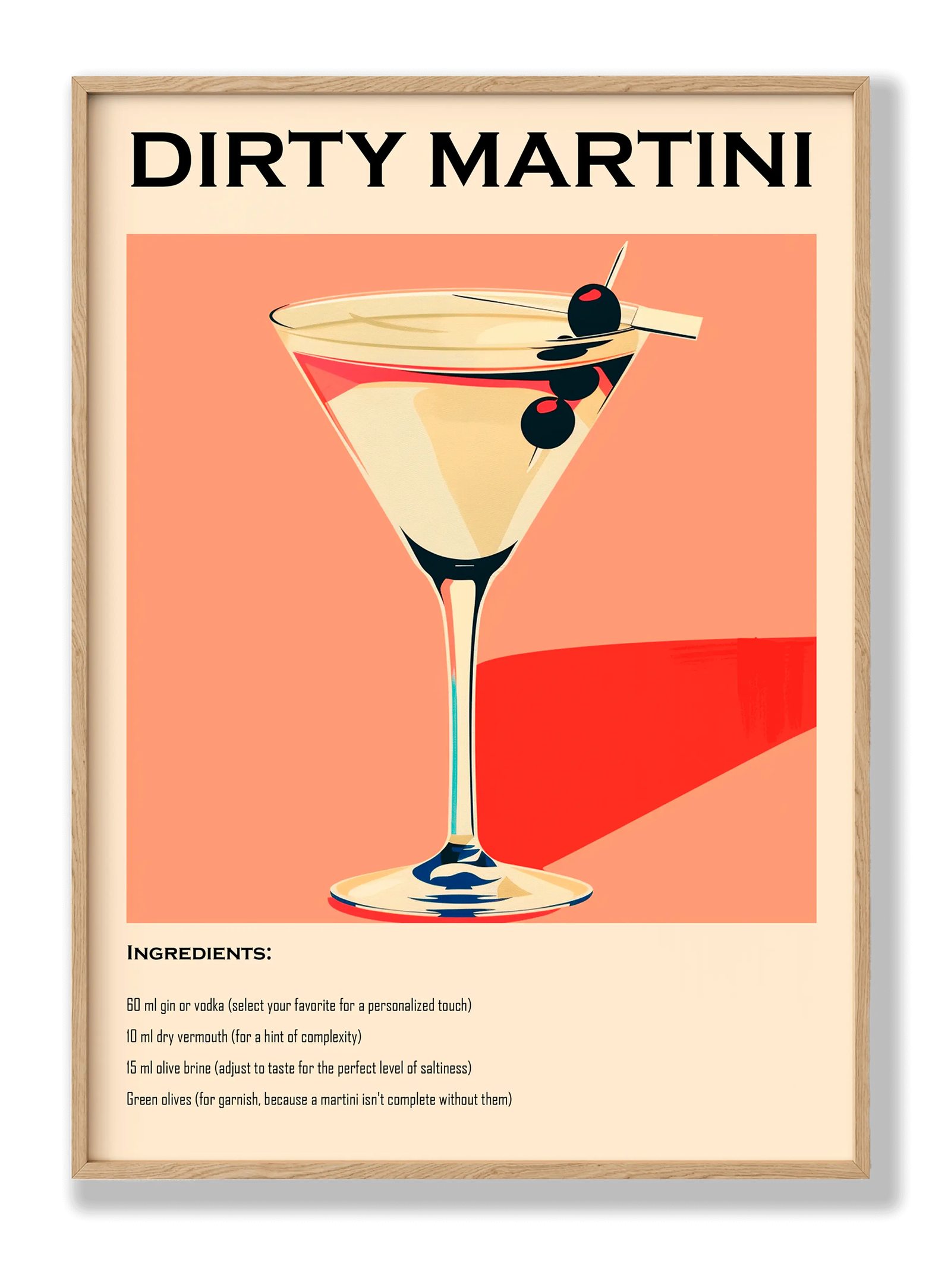 Dirty Martini plakat