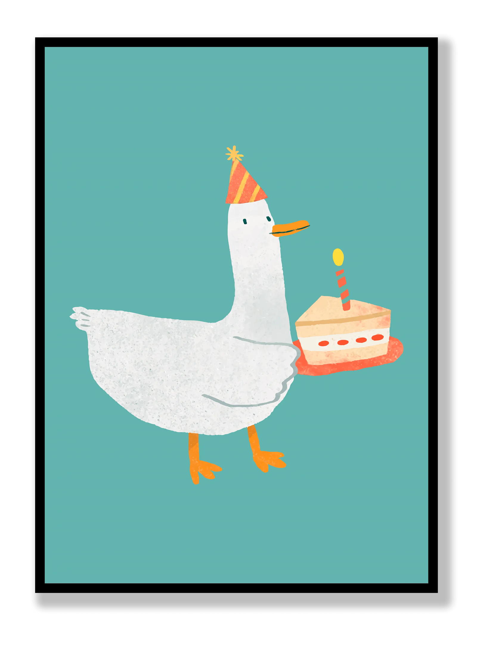 Ducks Birthday plakat