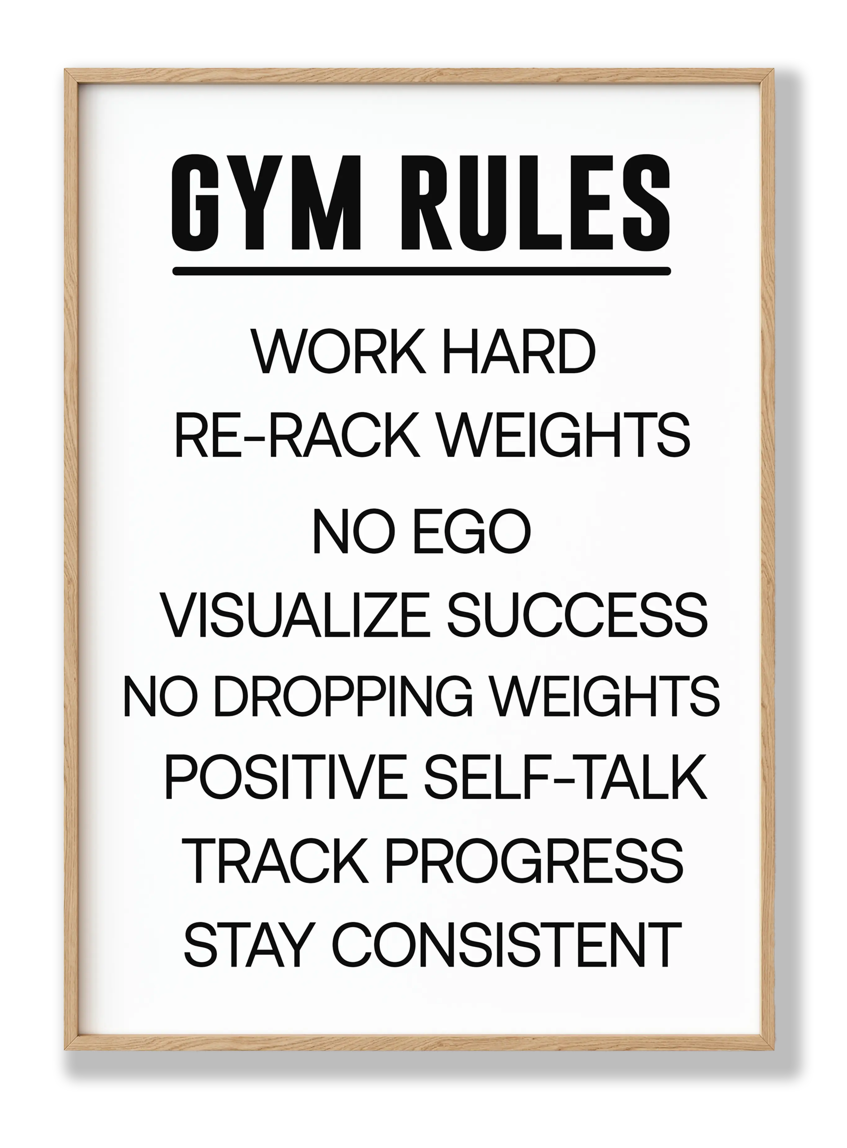 Gym Rules