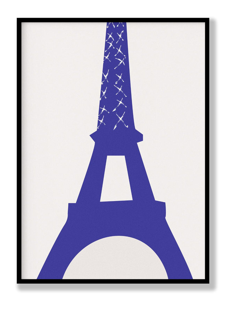 Eiffel Bleu plakat