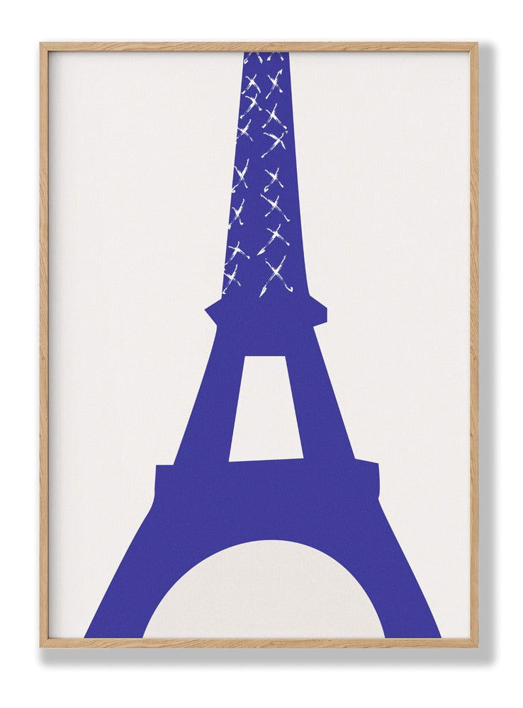 Eiffel Bleu plakat