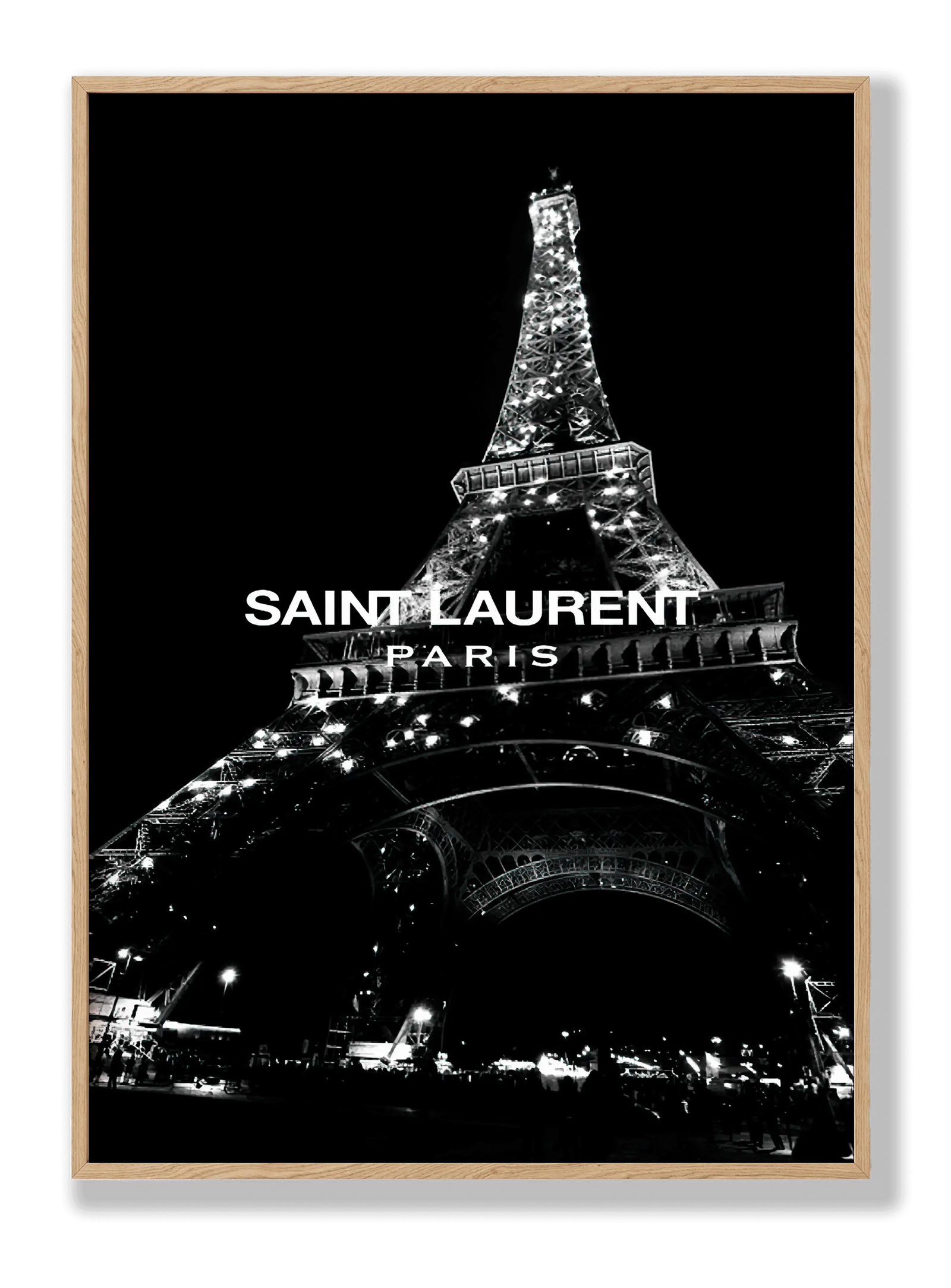 Eiffel Tower At Night plakat