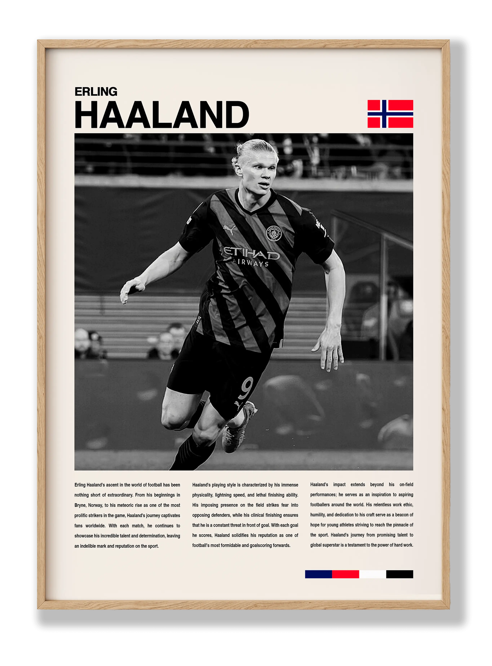 Erling Haaland plakat