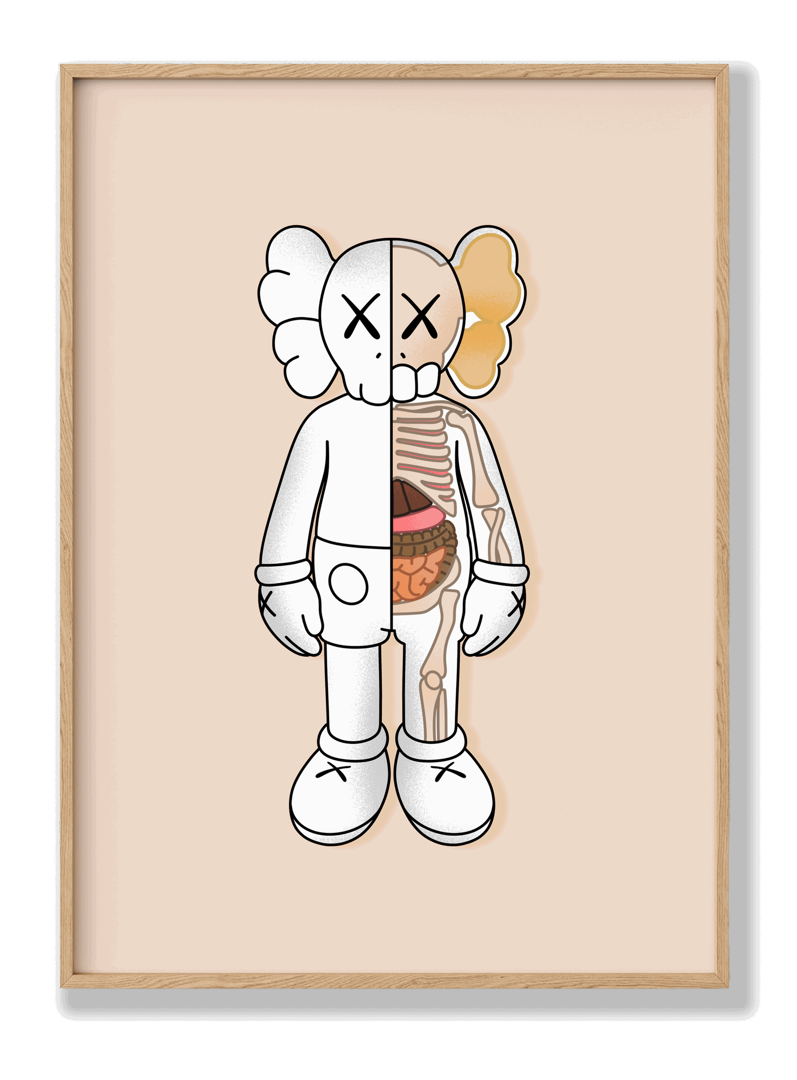 Exo Kaws plakat