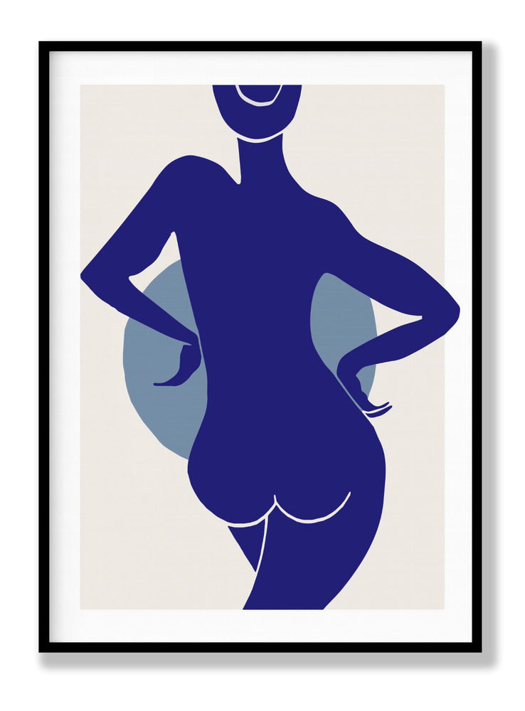 Femme Bleu plakat