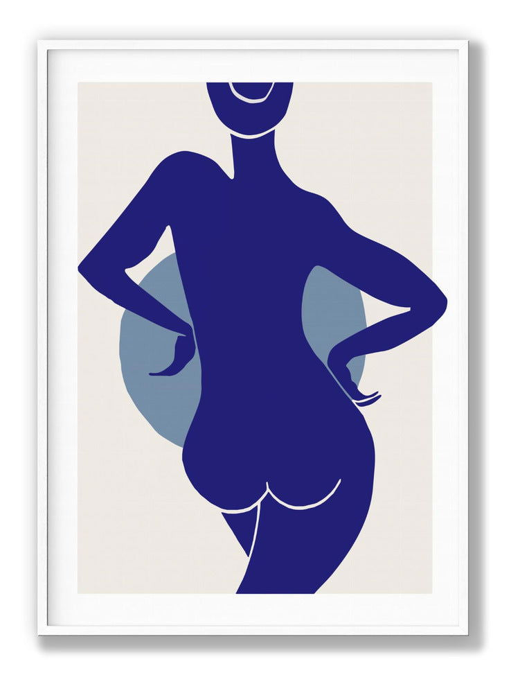 Femme Bleu plakat