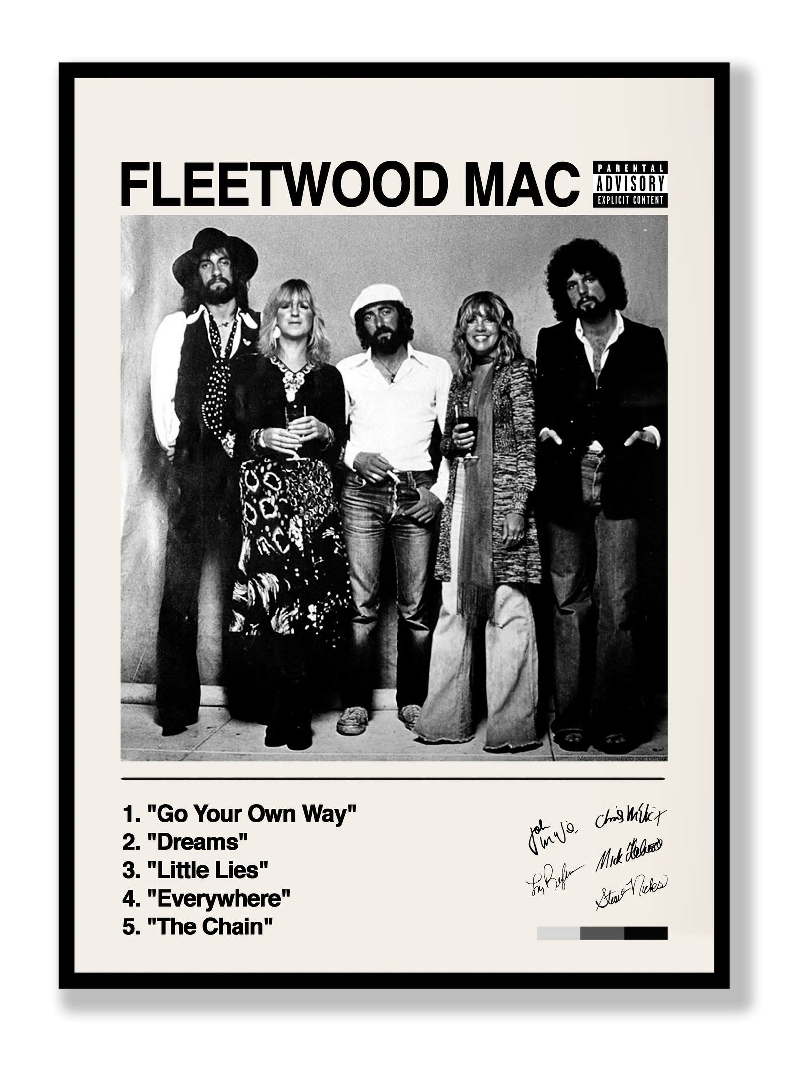 Fleetwood Mac plakat