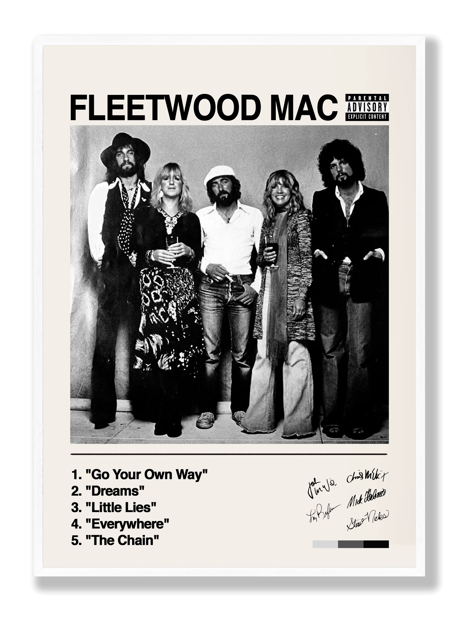 Fleetwood Mac plakat