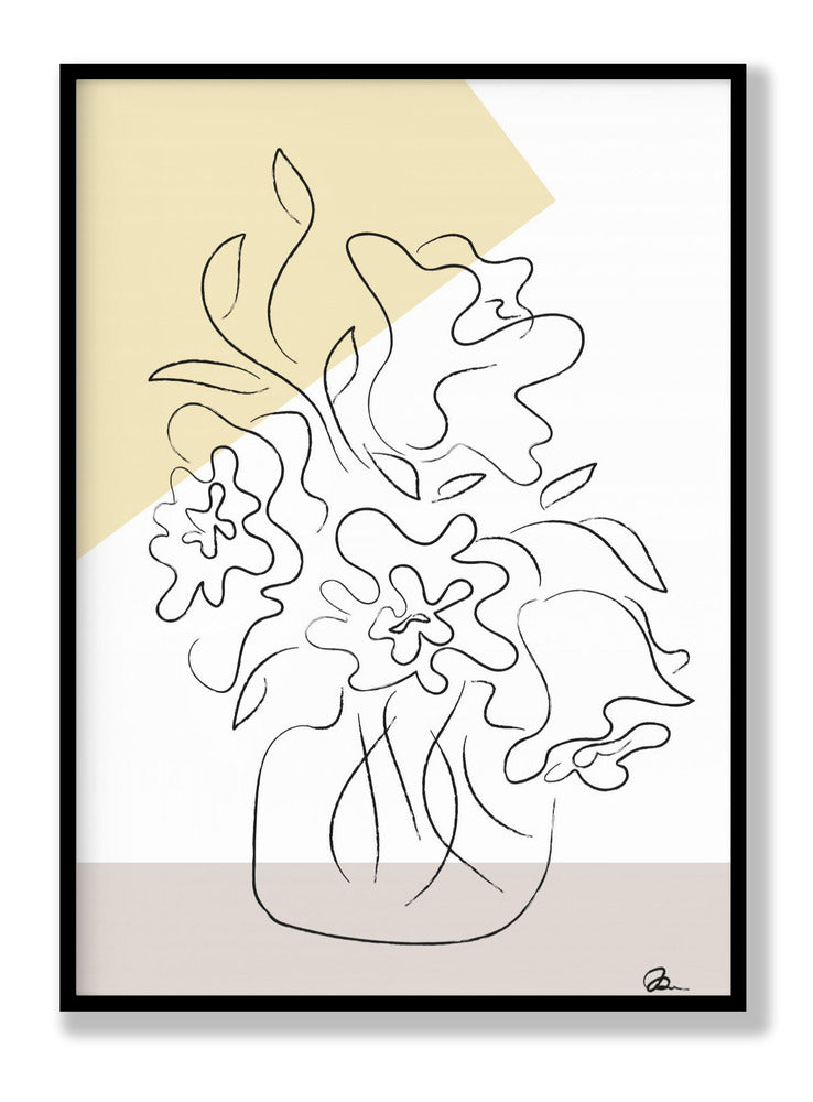 Flower Bouquet Modern plakat