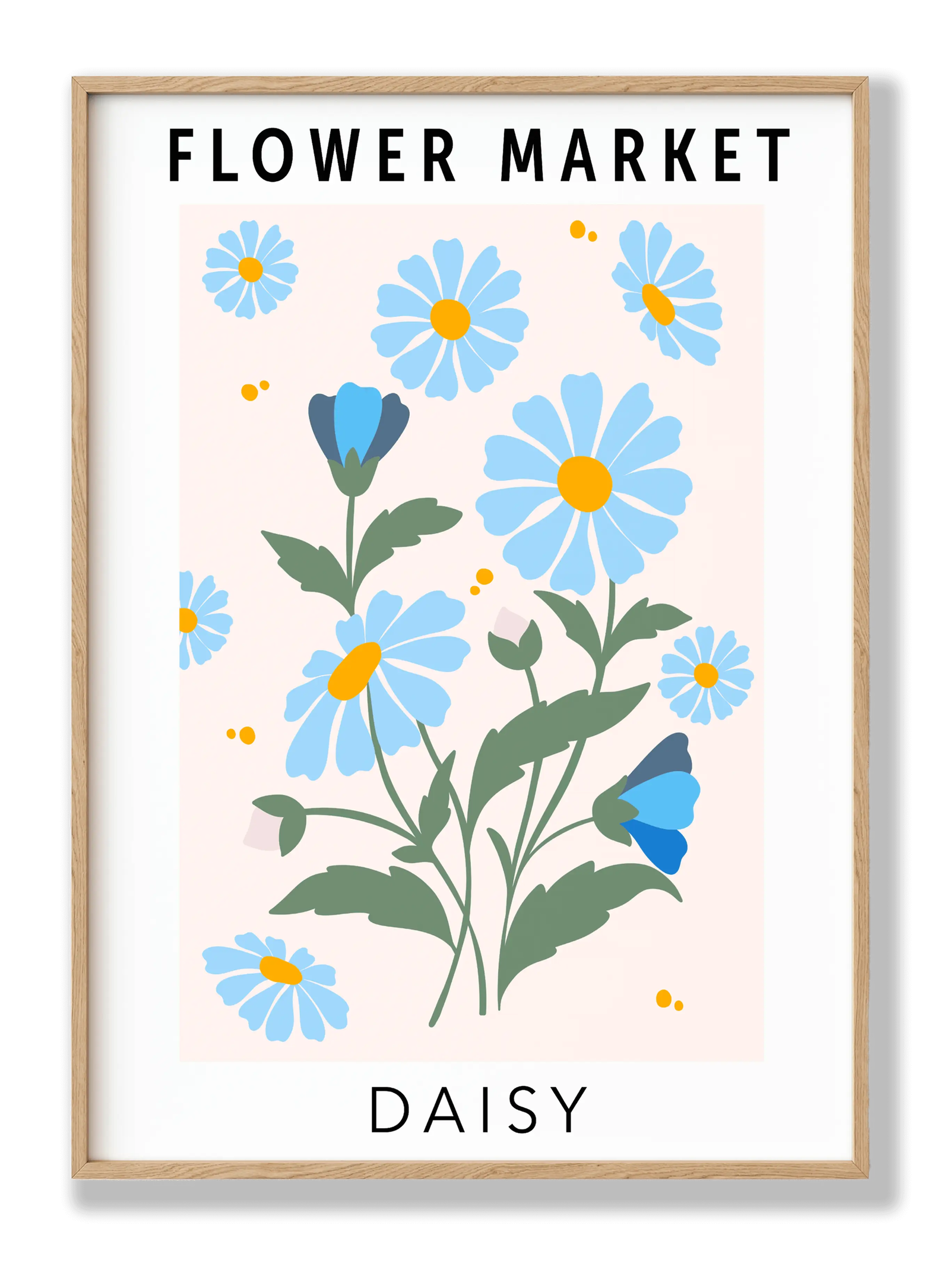 Flower Market Daisy plakat