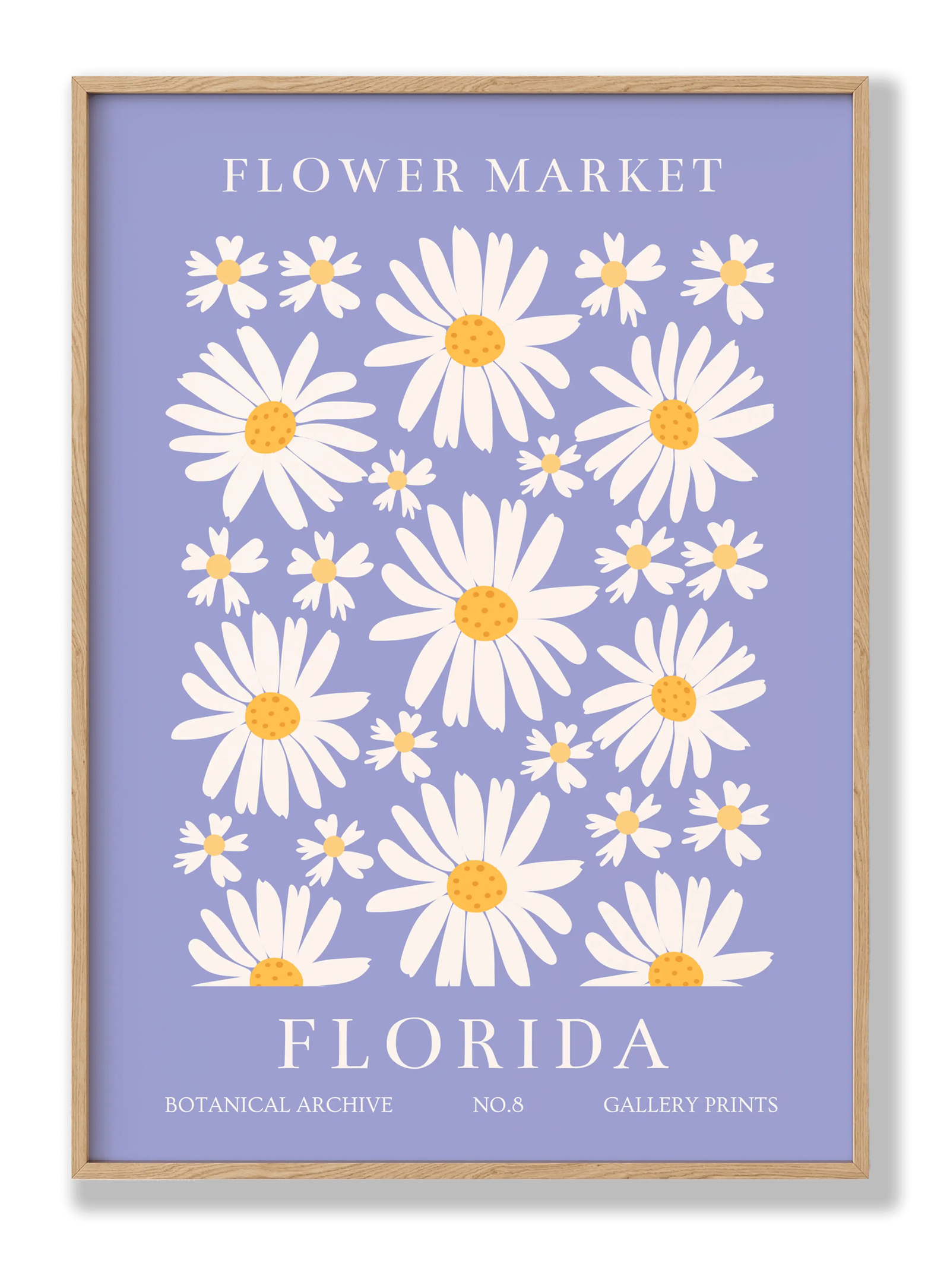 Flower Market Florida plakat