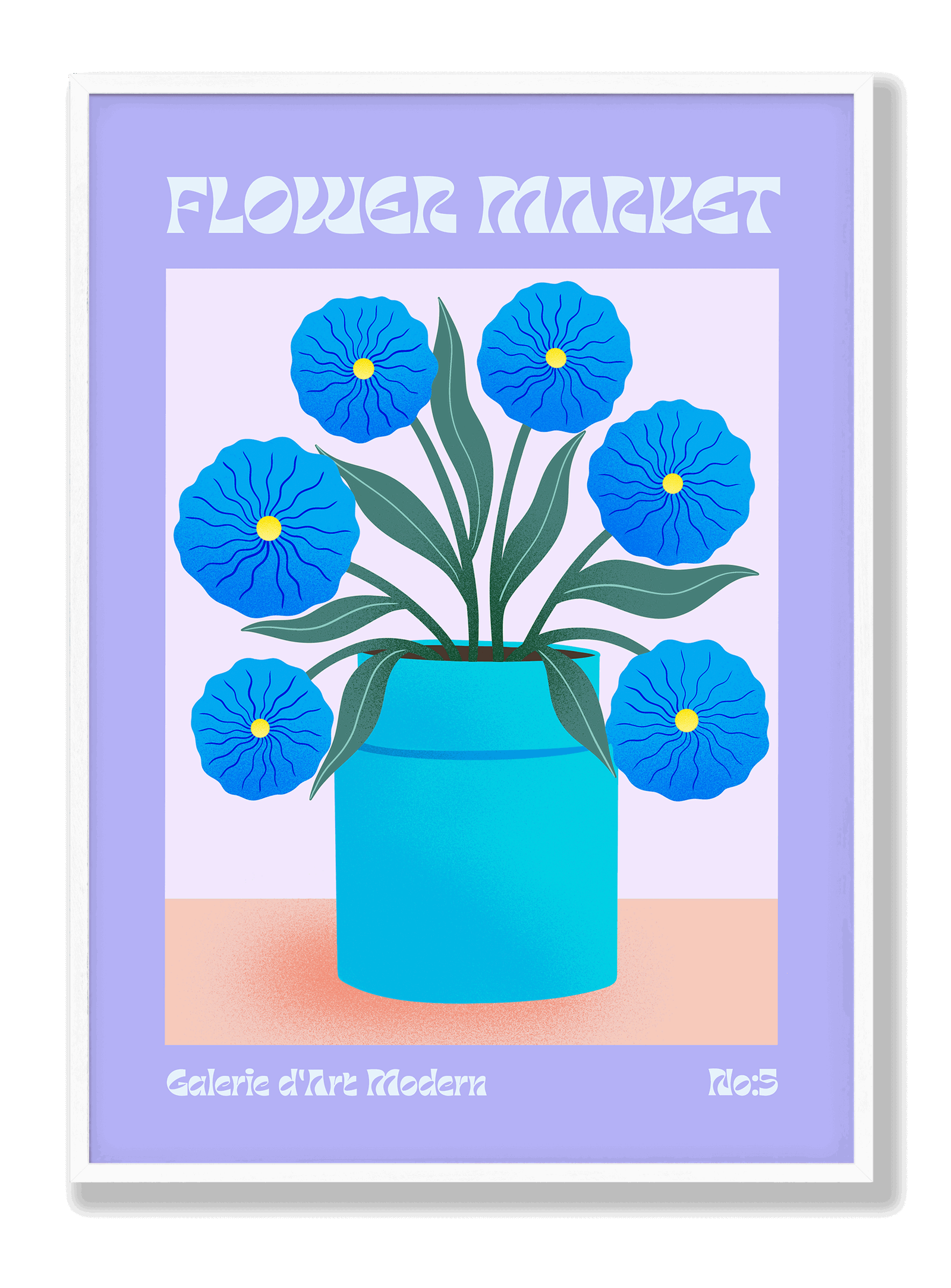 Flower Market Rio 4 plakat