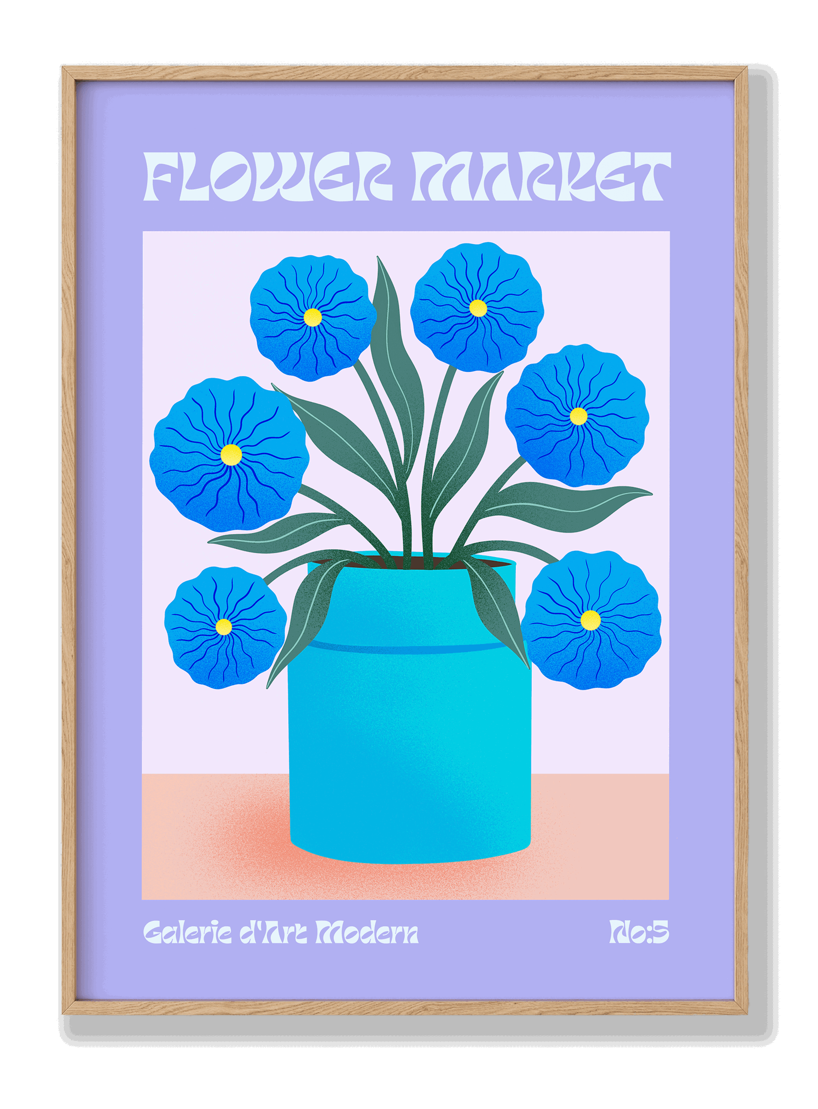 Flower Market Rio 4 plakat