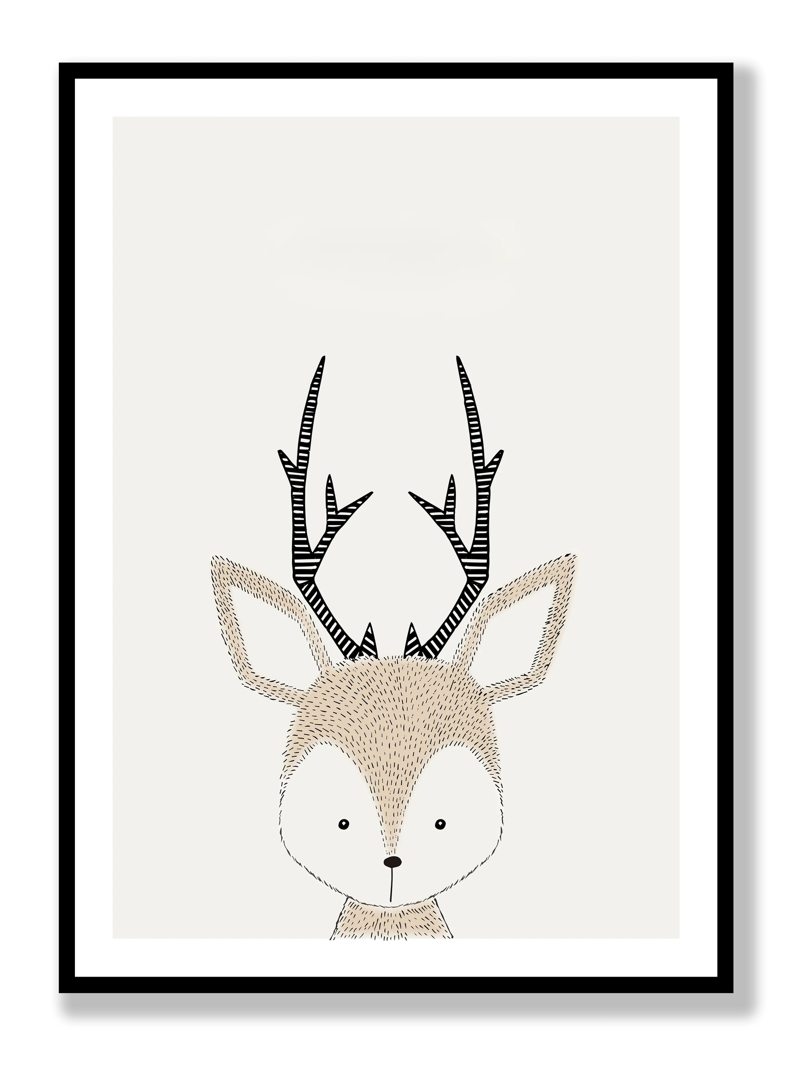 Friendly Deer plakat