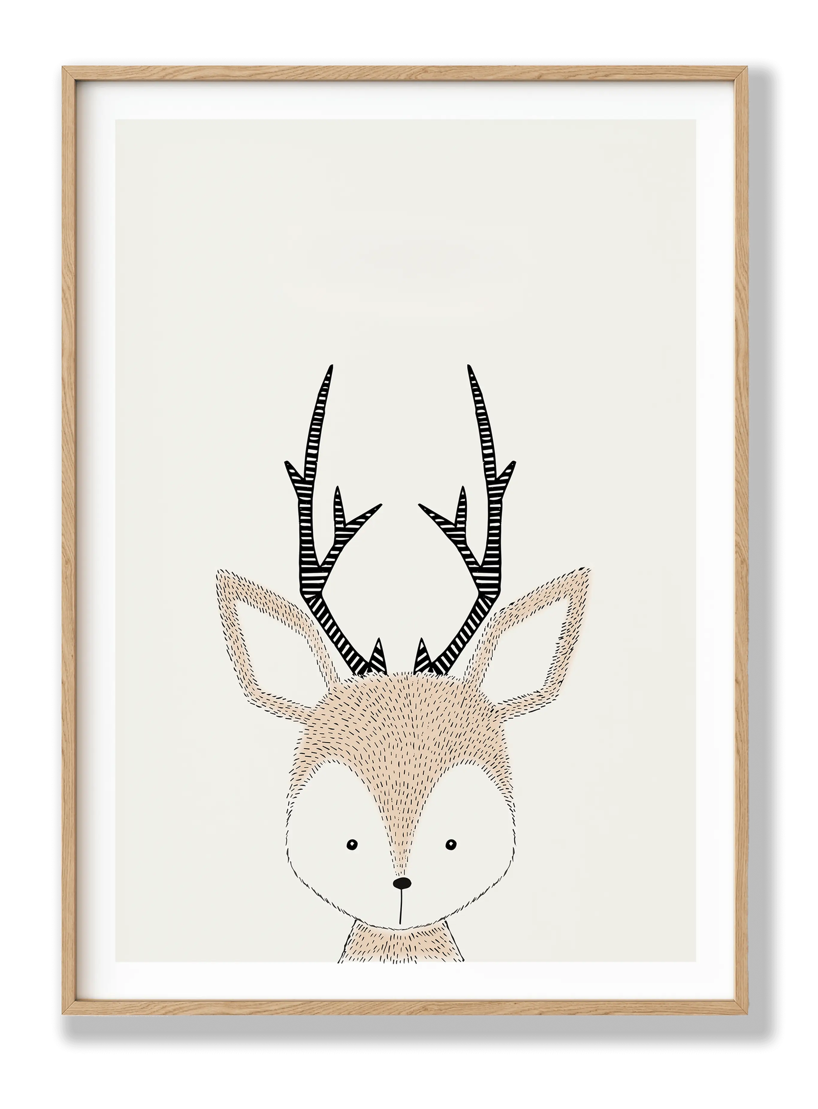 Friendly Deer plakat